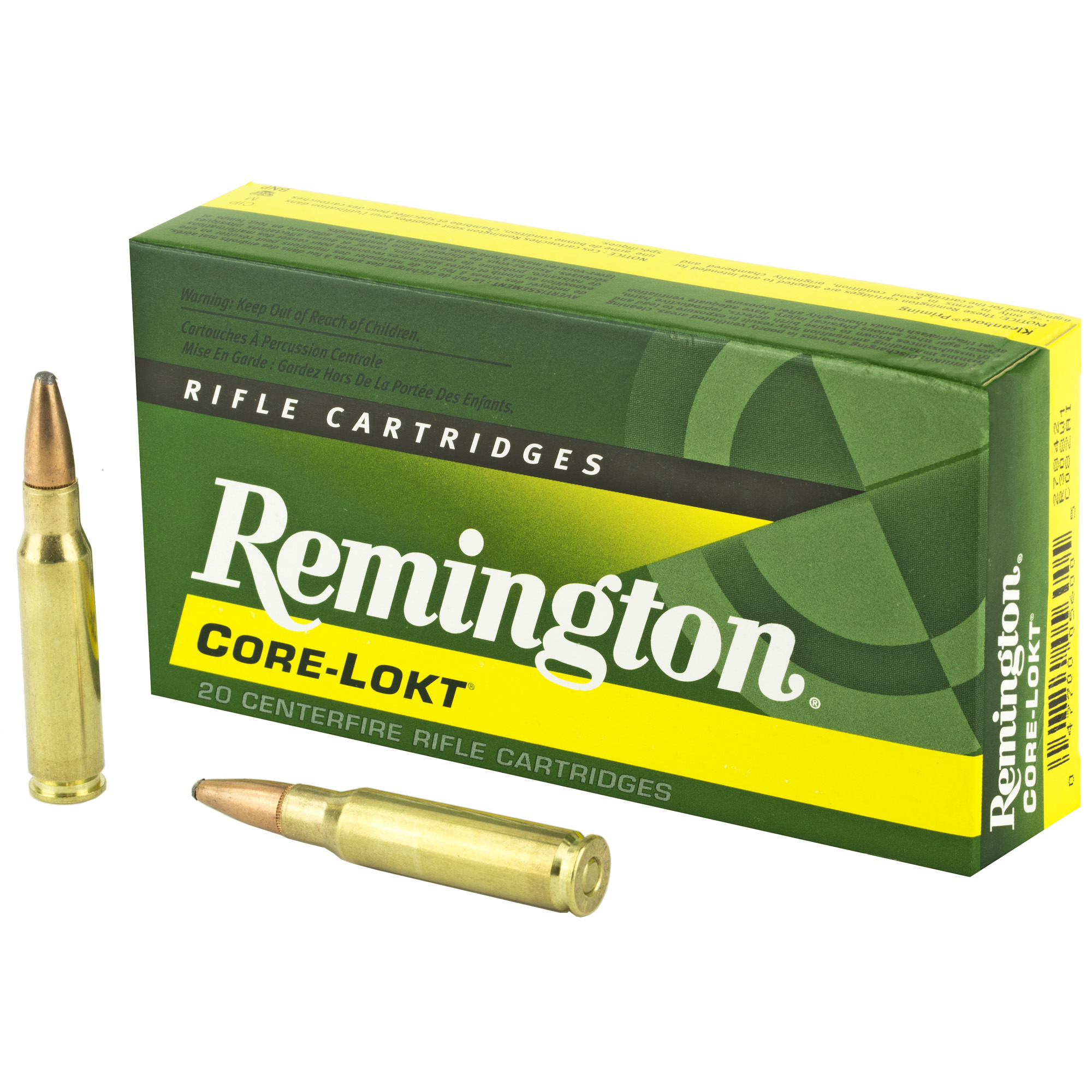 Remington Core Lokt 308 Winchester 150gr Pointed Soft Point – 20rd