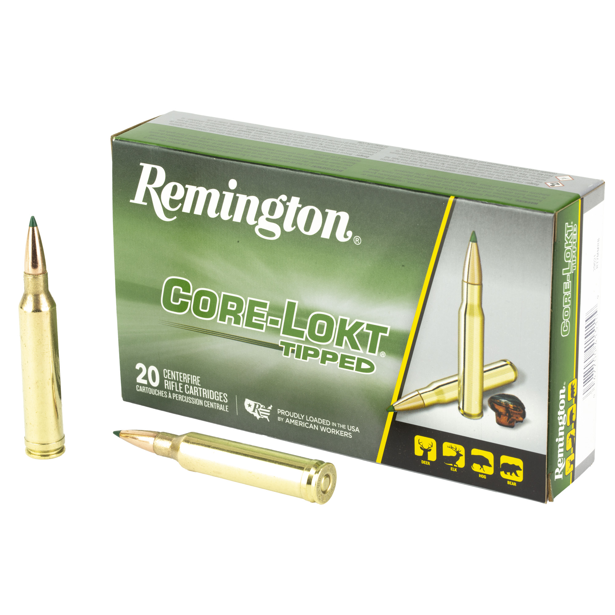 Remington Core Lokt TIPPED 7mm Remington 150gr Polymer Tip – 20rd