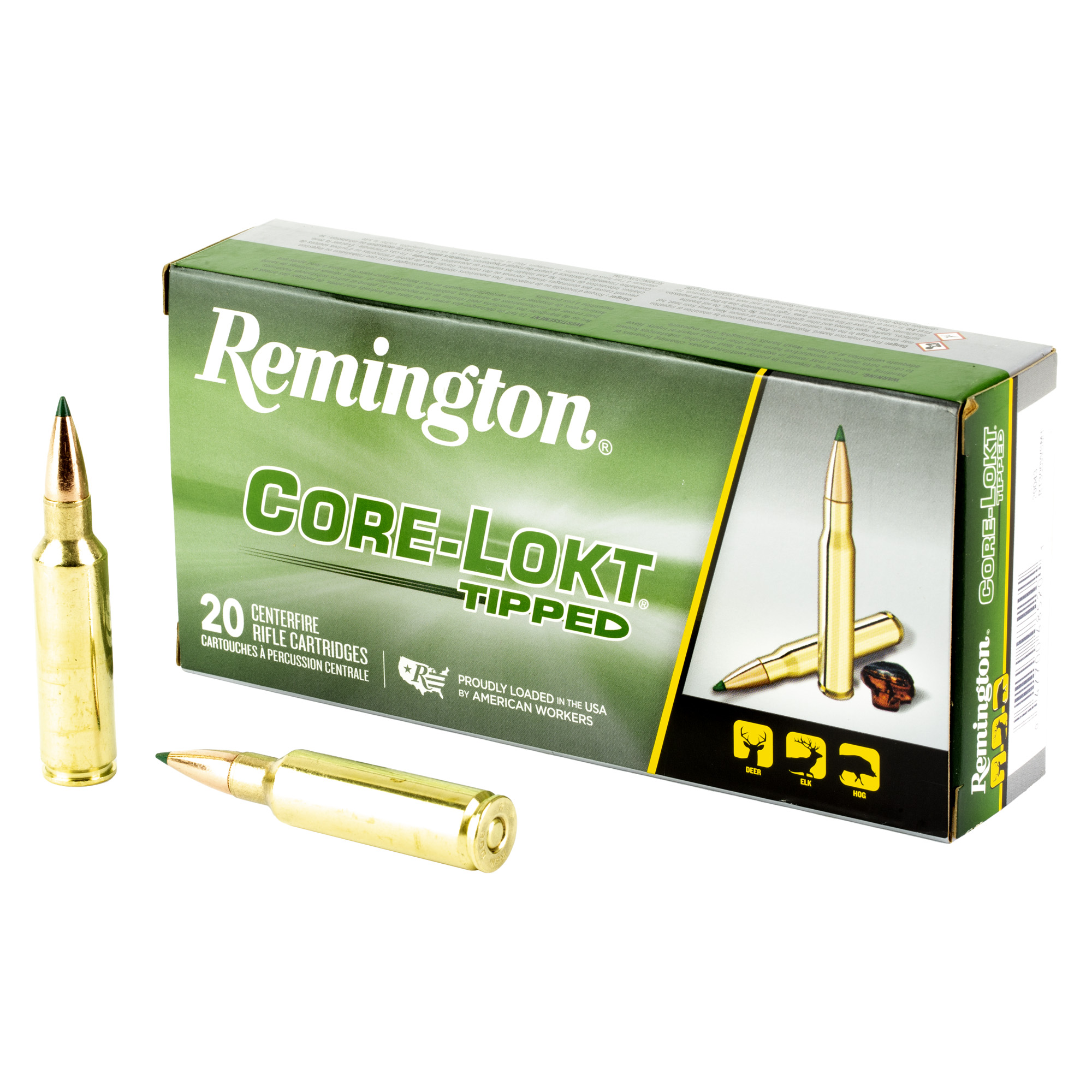 Remington Core Lokt TIPPED 300 Winchester Short Magnum 150gr Polymer Tip – 20rd