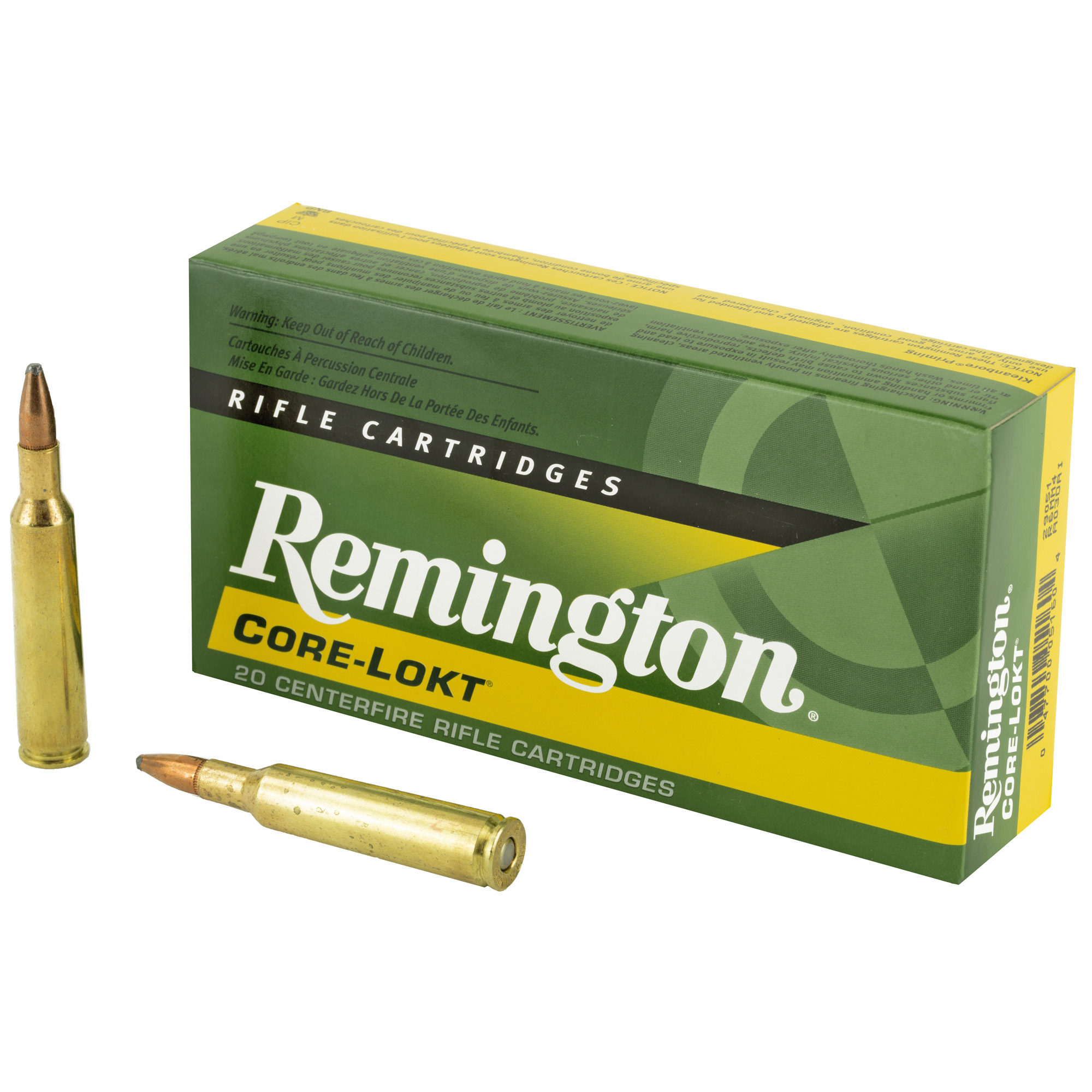 Remington Core Lokt 6MM Remington 100gr Pointed Soft Point – 20rd