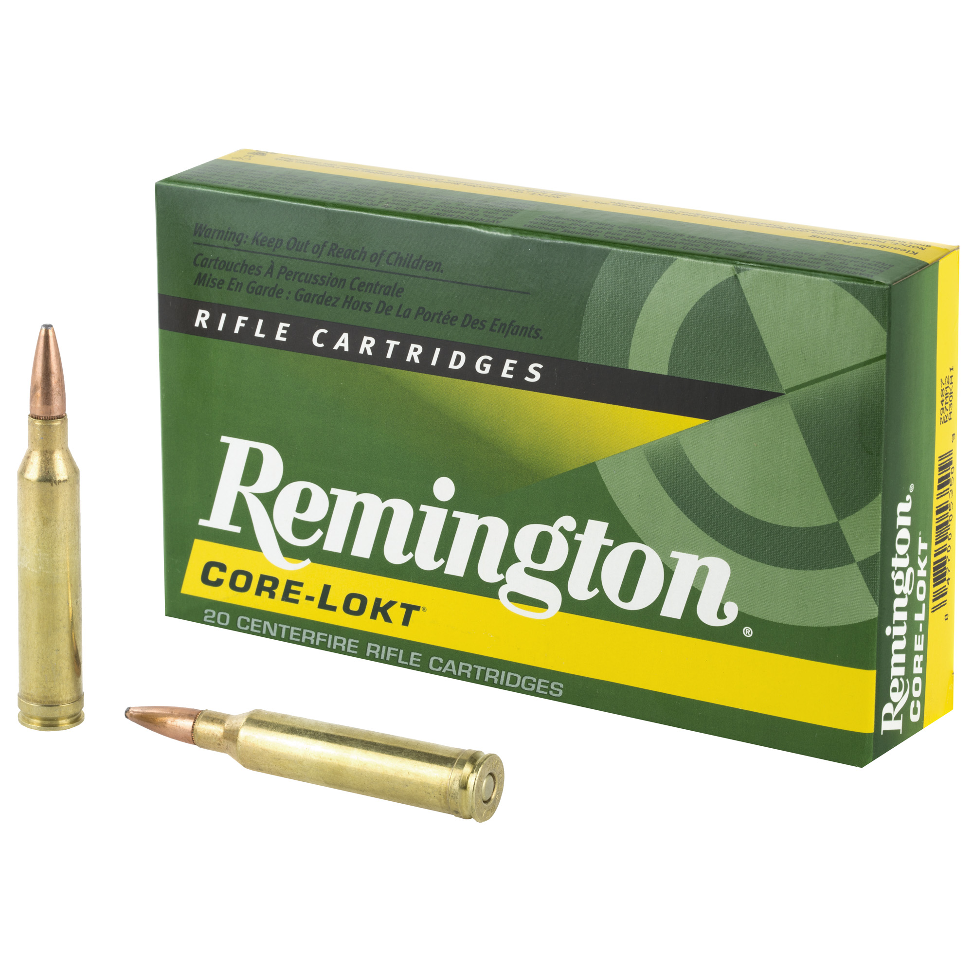 Remington Core Lokt 7mm Remington 150gr Pointed Soft Point – 20rd