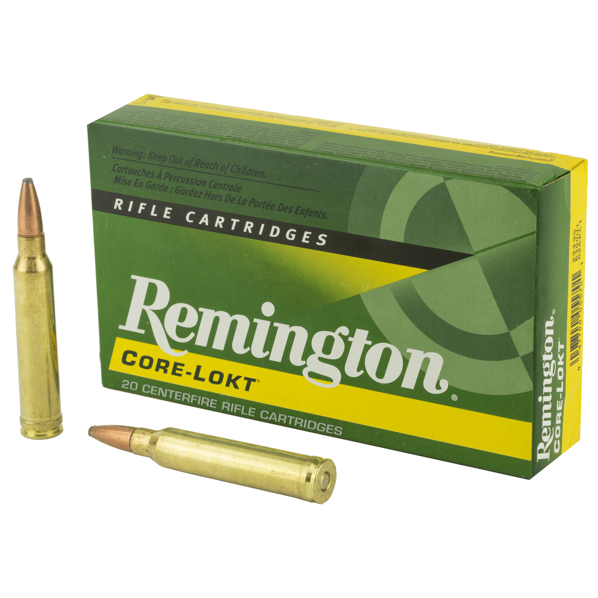 Remington Core Lokt 300 Winchester Magnum 150gr Pointed Soft Point – 20rd