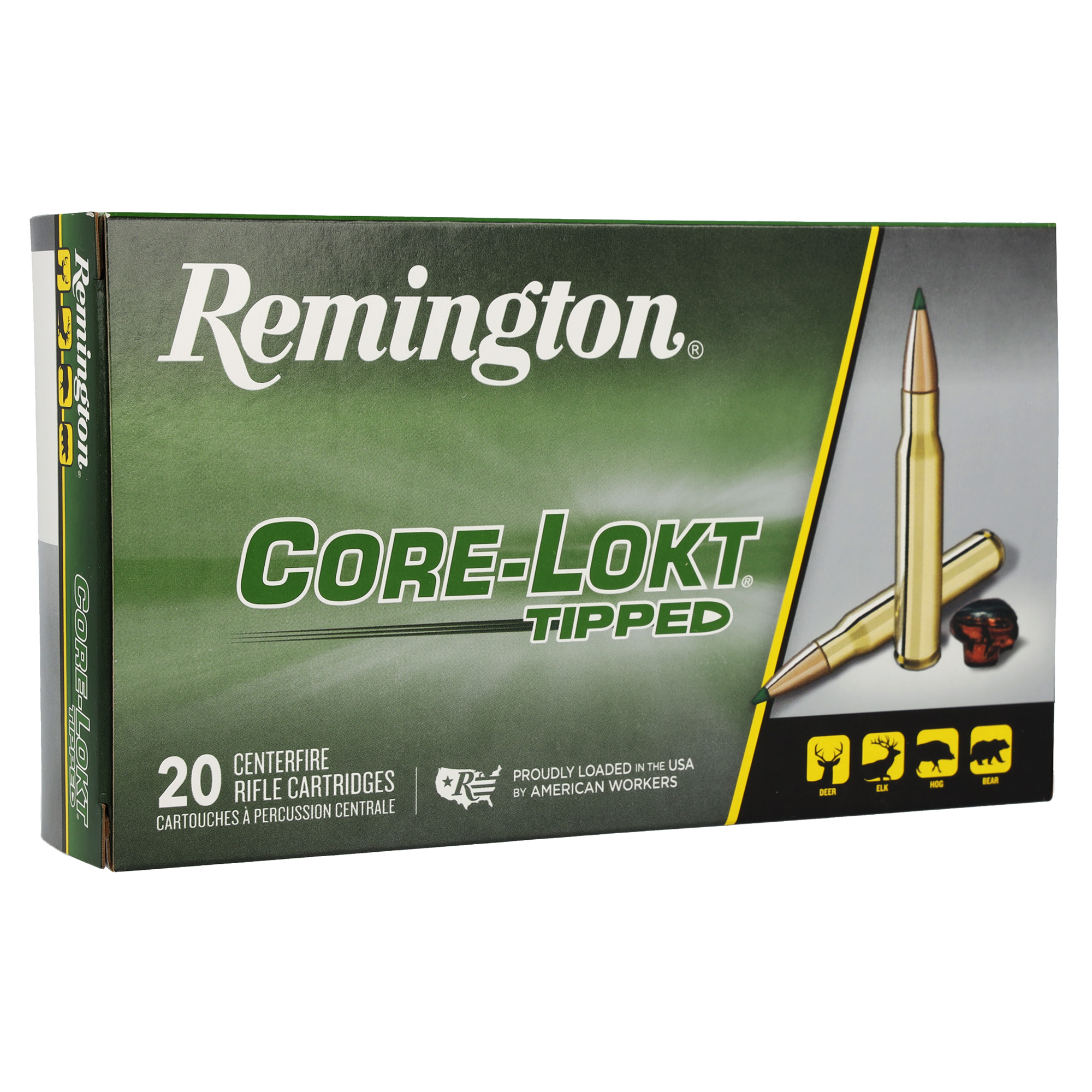 Remington Core Lokt Tipped 7MM-08 140gr Polymer Tip – 20rd