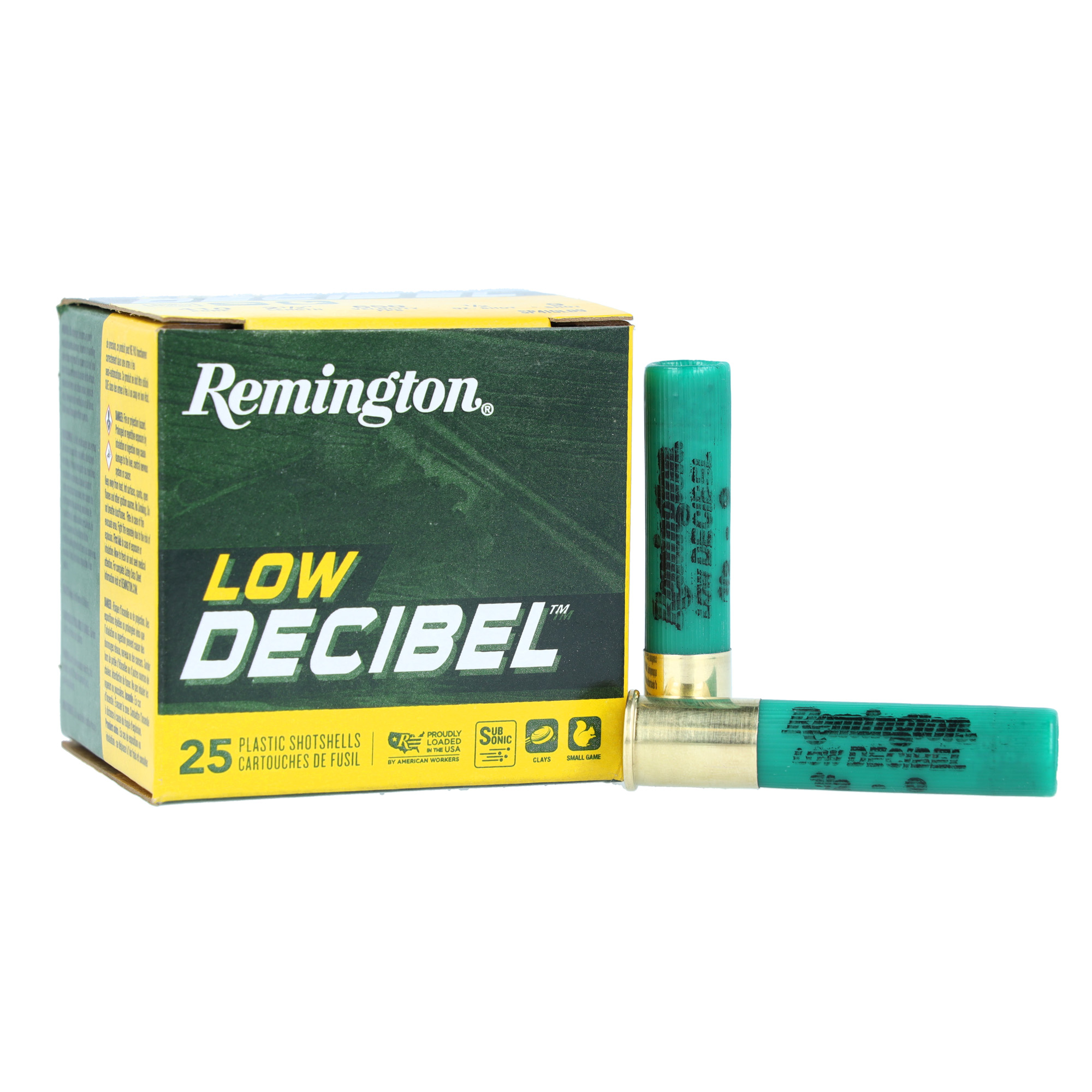 Remington Low Decibel 410 Gauge 2.5″ #9 Shot – 25rd