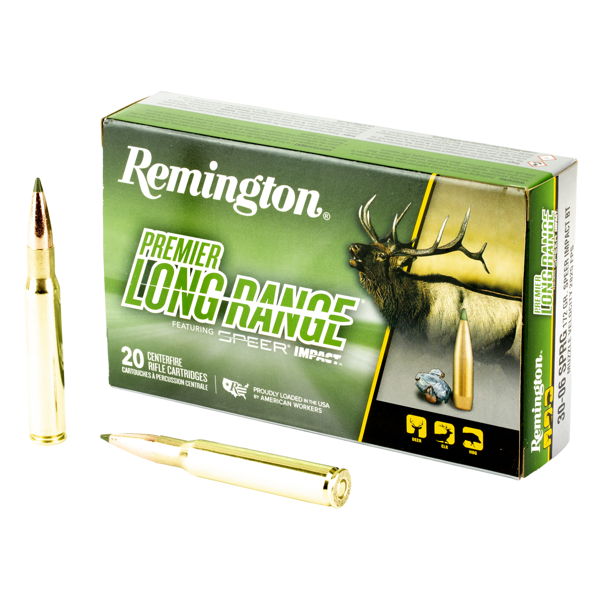 Remington Speer Impact 30-06 Springfield 172gr Polymer Tip – 20rd