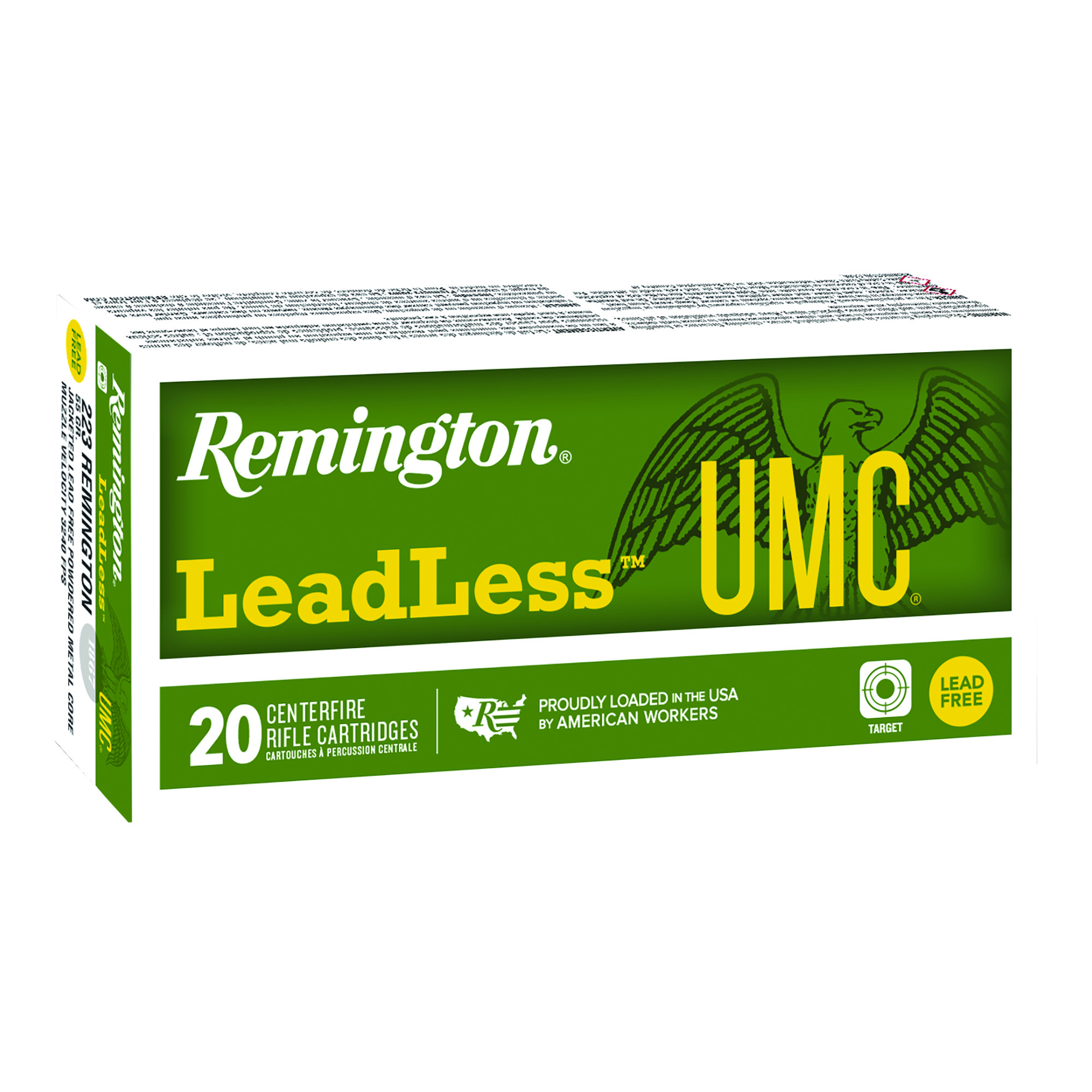 Remington UMC Leadless 9mm 100gr Lead Free Ball – 50rd