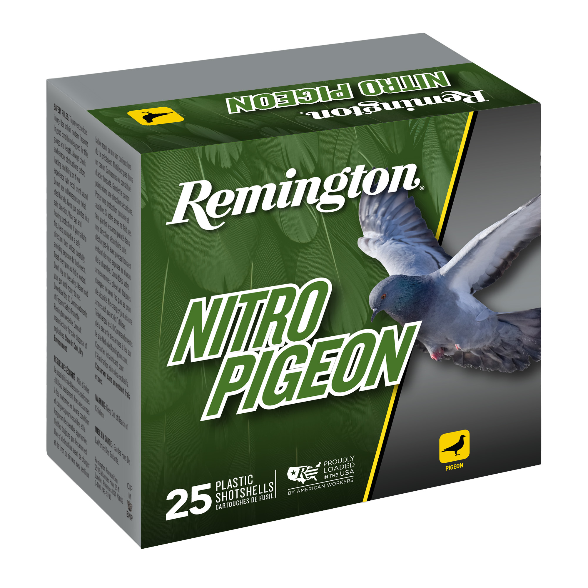 Remington Nitro Pigeon 12 Gauge 2.75″ #7.5 Copper – 25rd