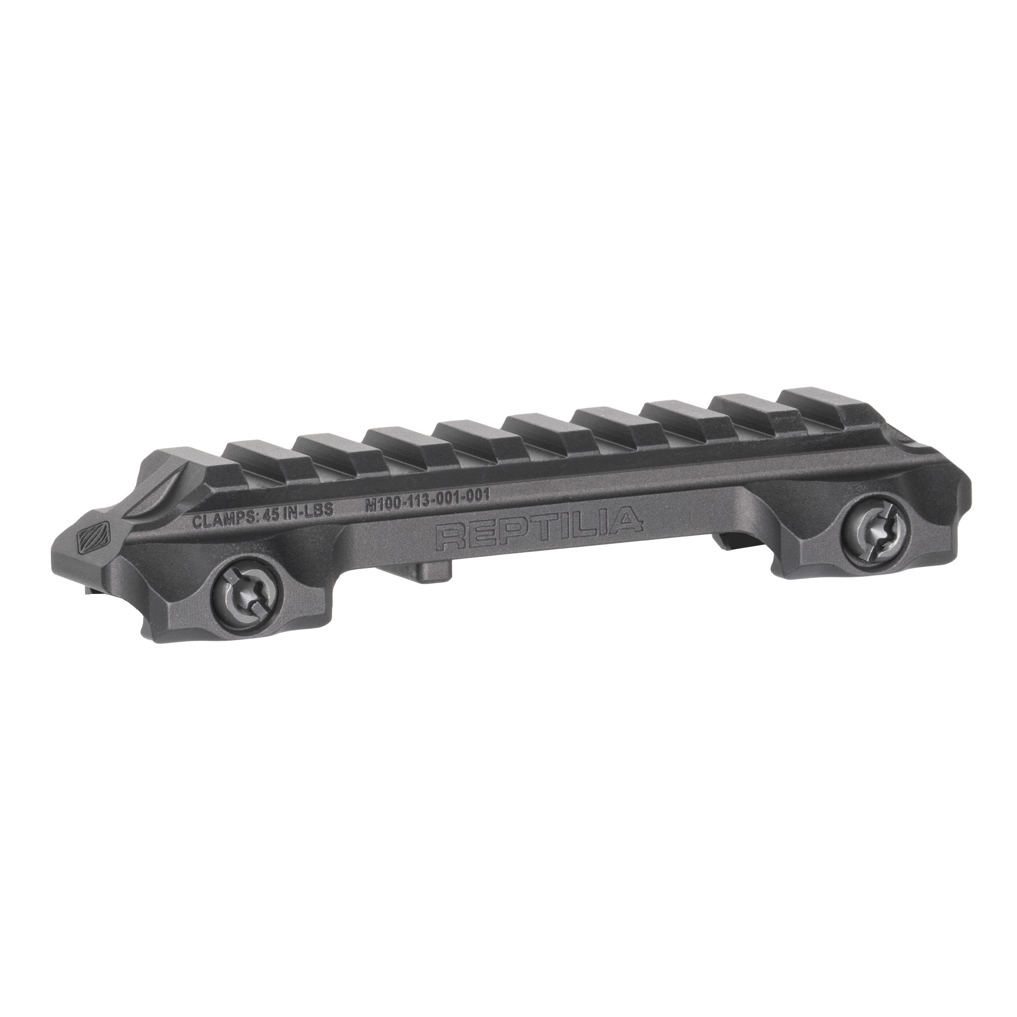 Reptilia 1913 Picatinny Rail RMU Mount – Black