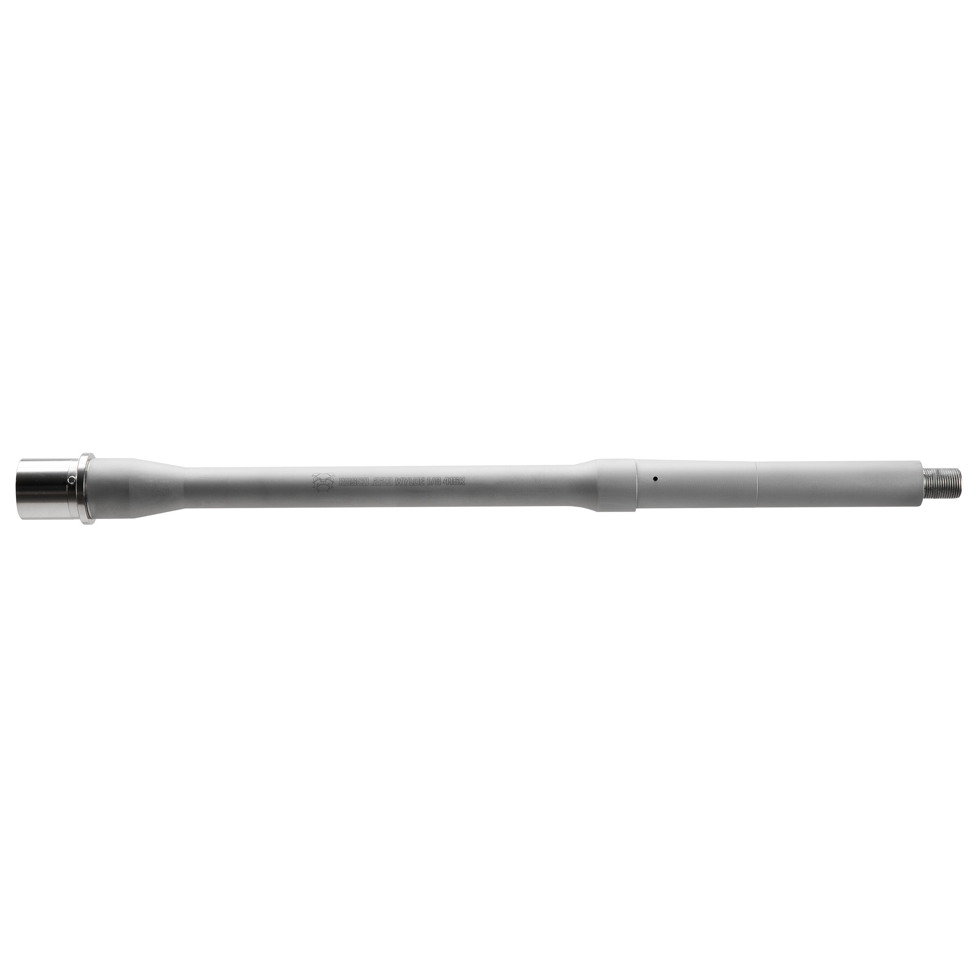 Rosco Manufacturing AR-15 Purebred 223 Wylde 13.7″ Barrel – Silver