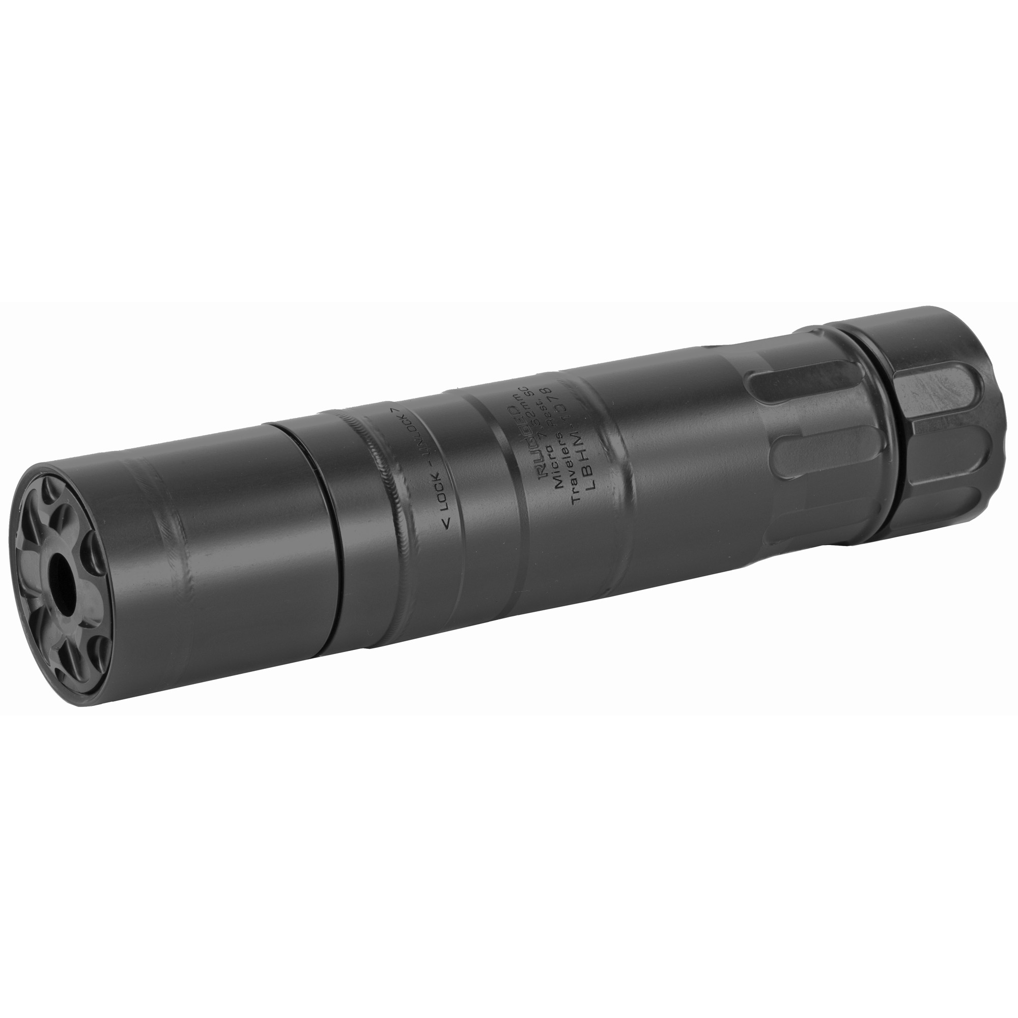 Rugged Suppressors Micro30 7.62mm 17-4PH Stainless Steel – Black