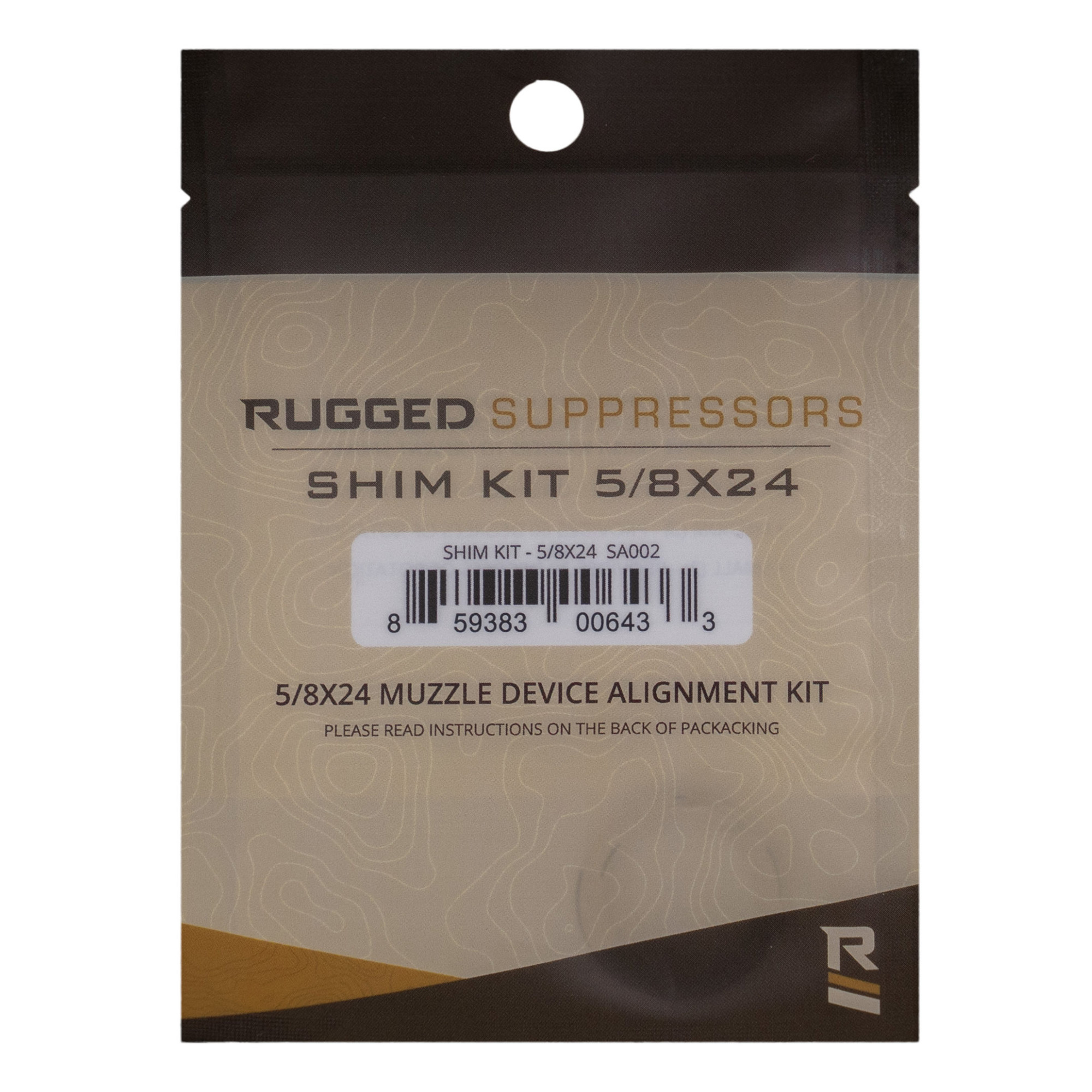 Rugged Suppressors 5/8×24 Shim Kit