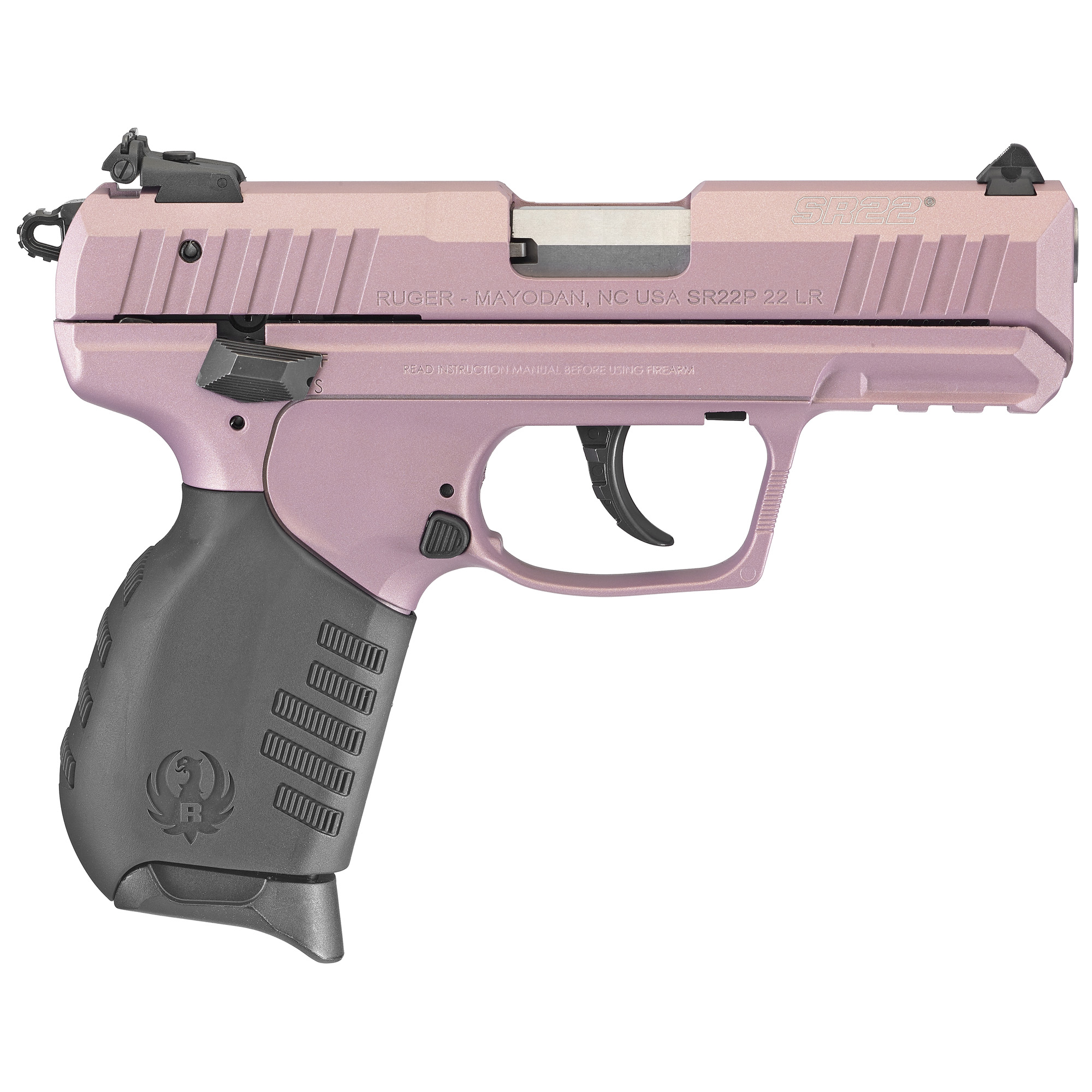 Ruger SR22 TALO Pistol 3.5″ 22 LR 10rd Adjustable Rear Sight – Pink