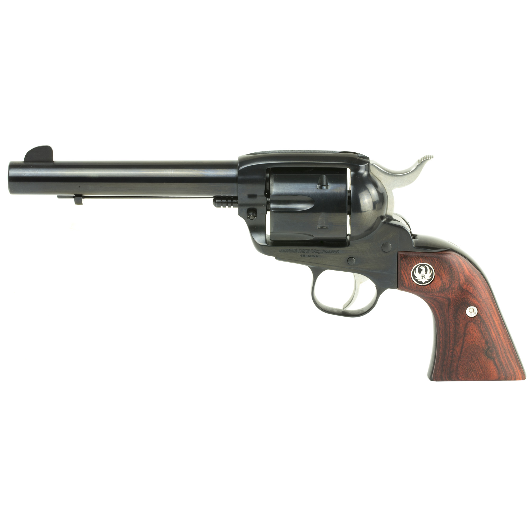 Ruger Vaquero Single Action 5.5″ 45 Long Colt 6rd Fixed Sights – Blue