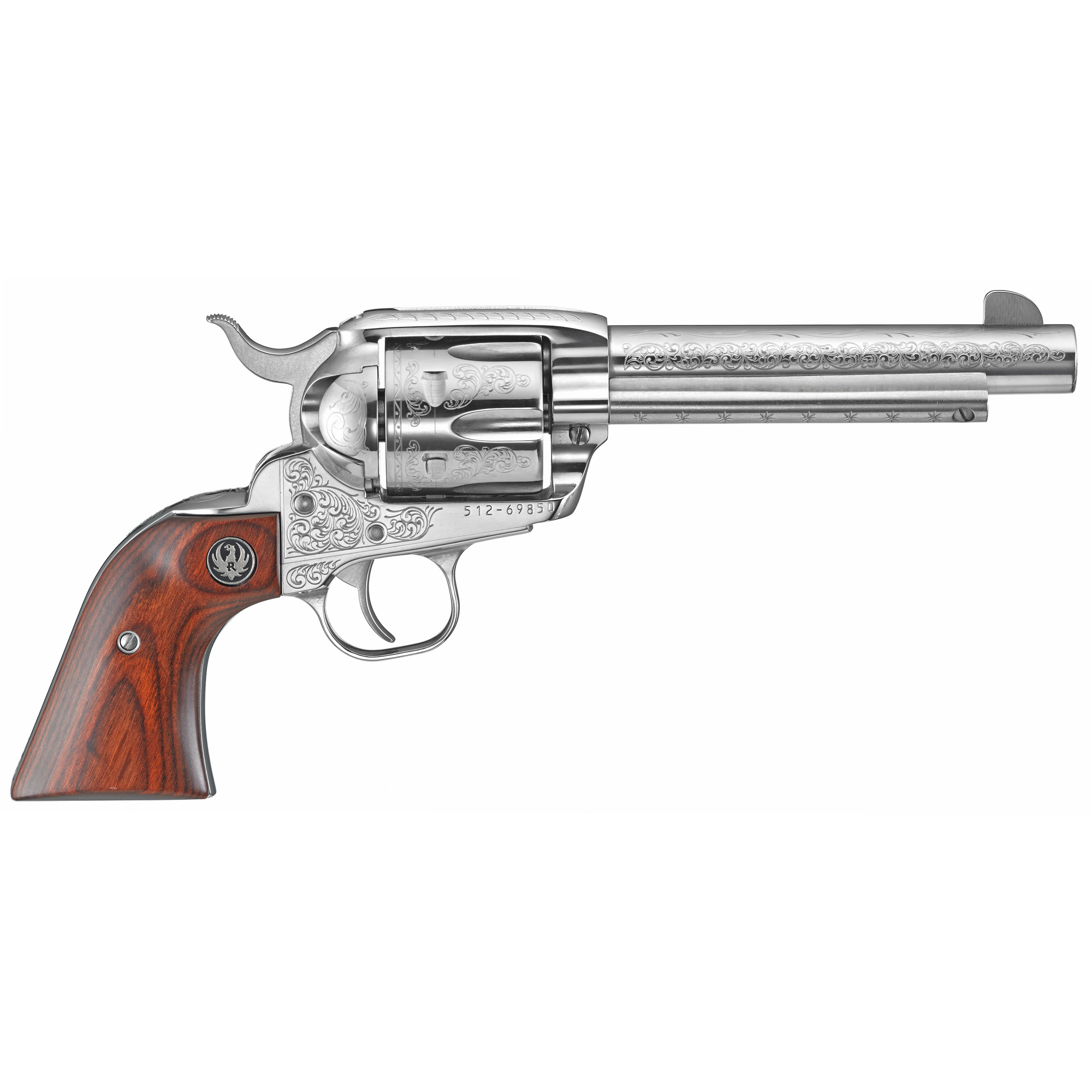 Ruger Vaquero TALO Single Action 5.5″ 45 Long Colt 6rd – Silver