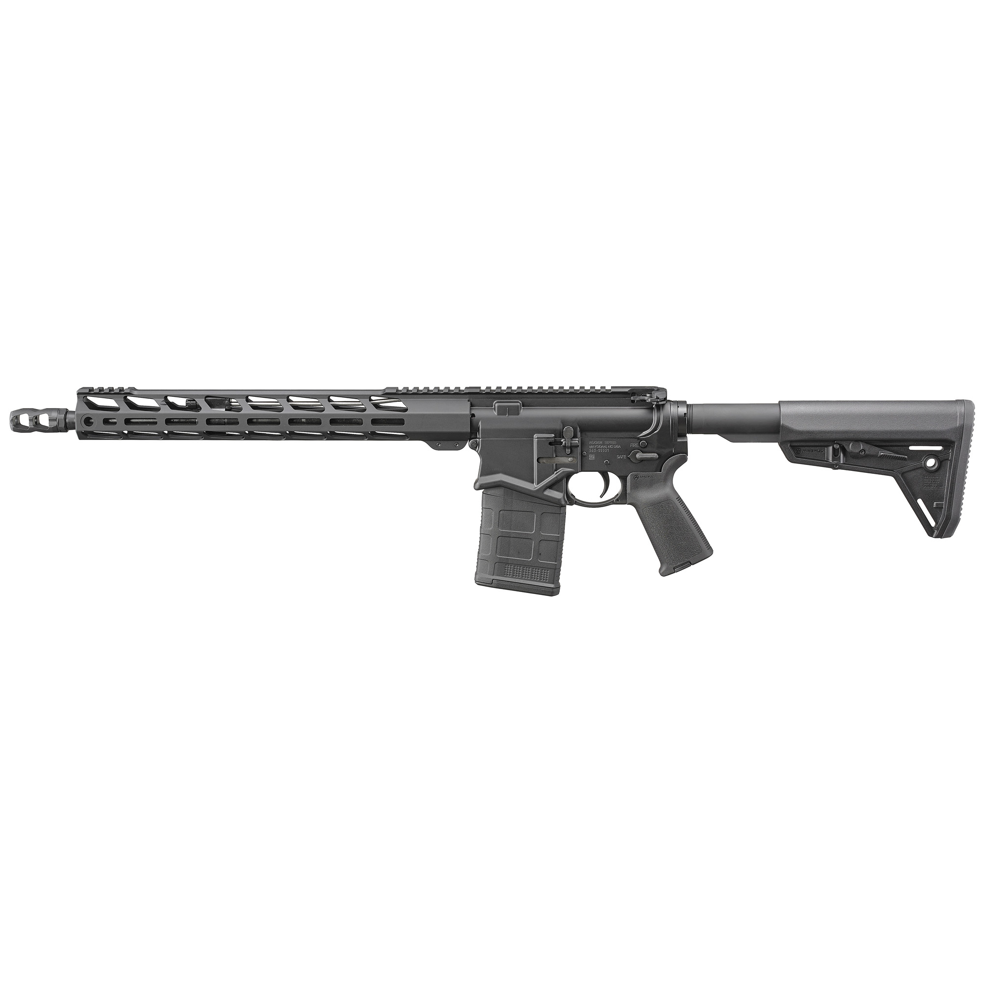 Ruger SFAR 16.1″ 308 Winchester 20rd Flat Top – Black