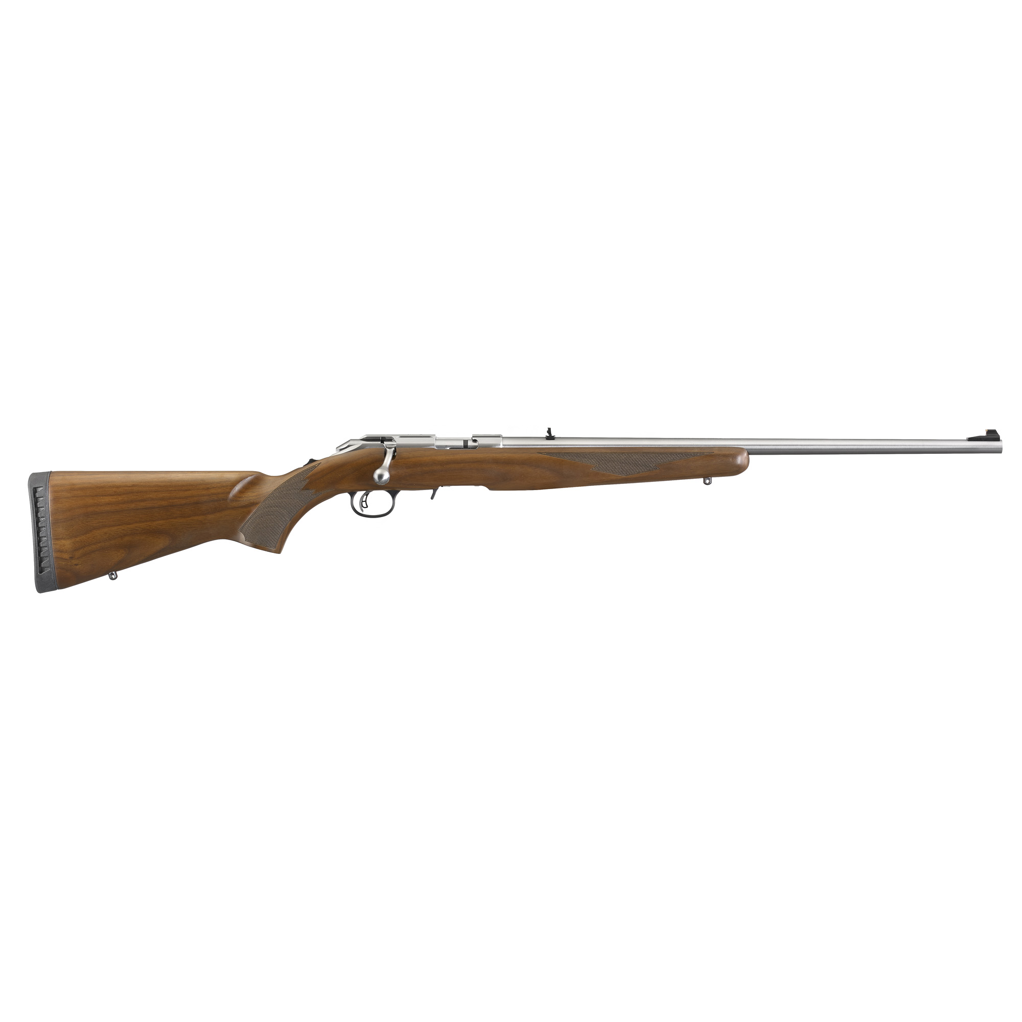 Ruger American Rimfire LRT TALO Rifle 22″ 22 WMR 9rd – Silver