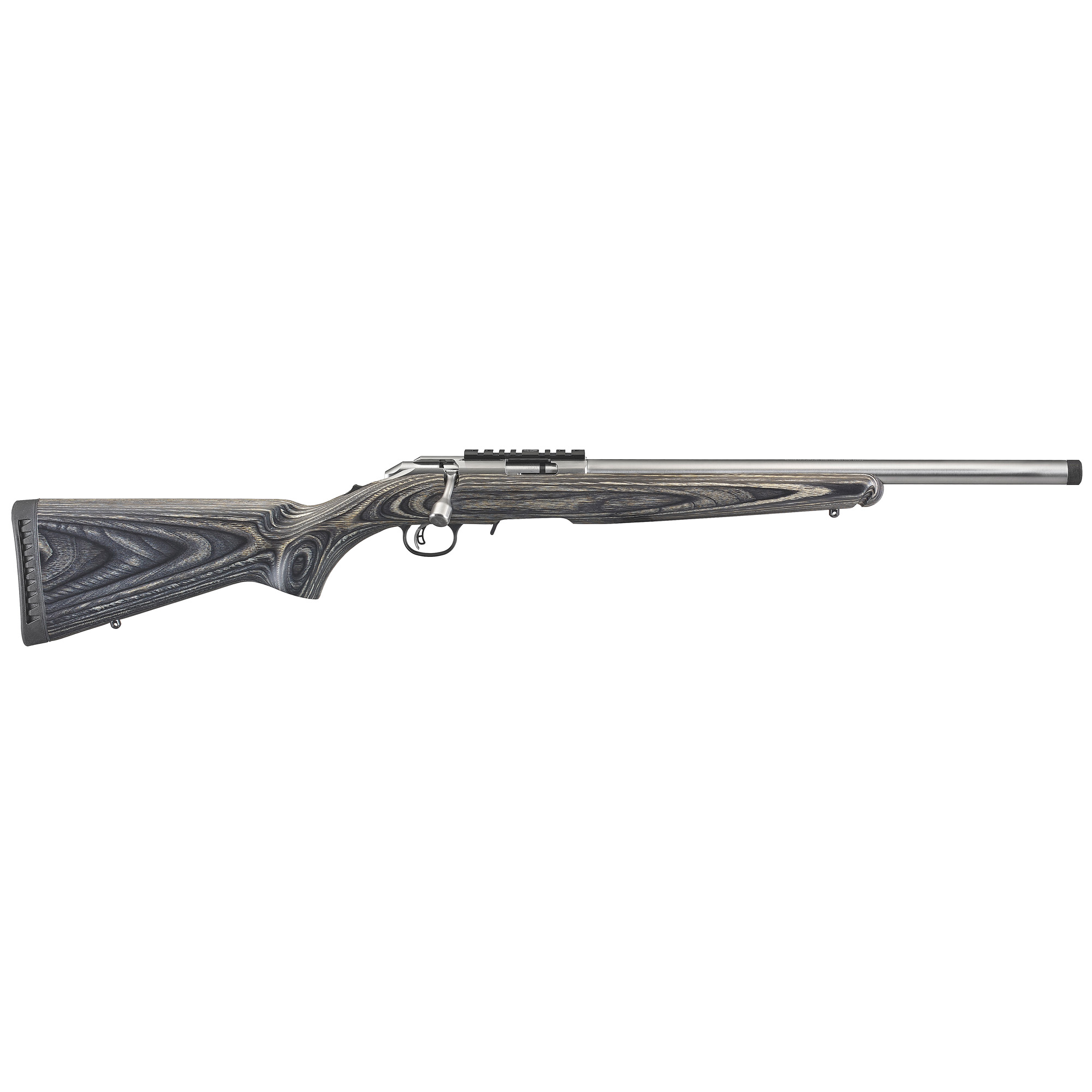 Ruger American Rimfire LRT Target Rifle 18″ 22 LR 10rd – Silver