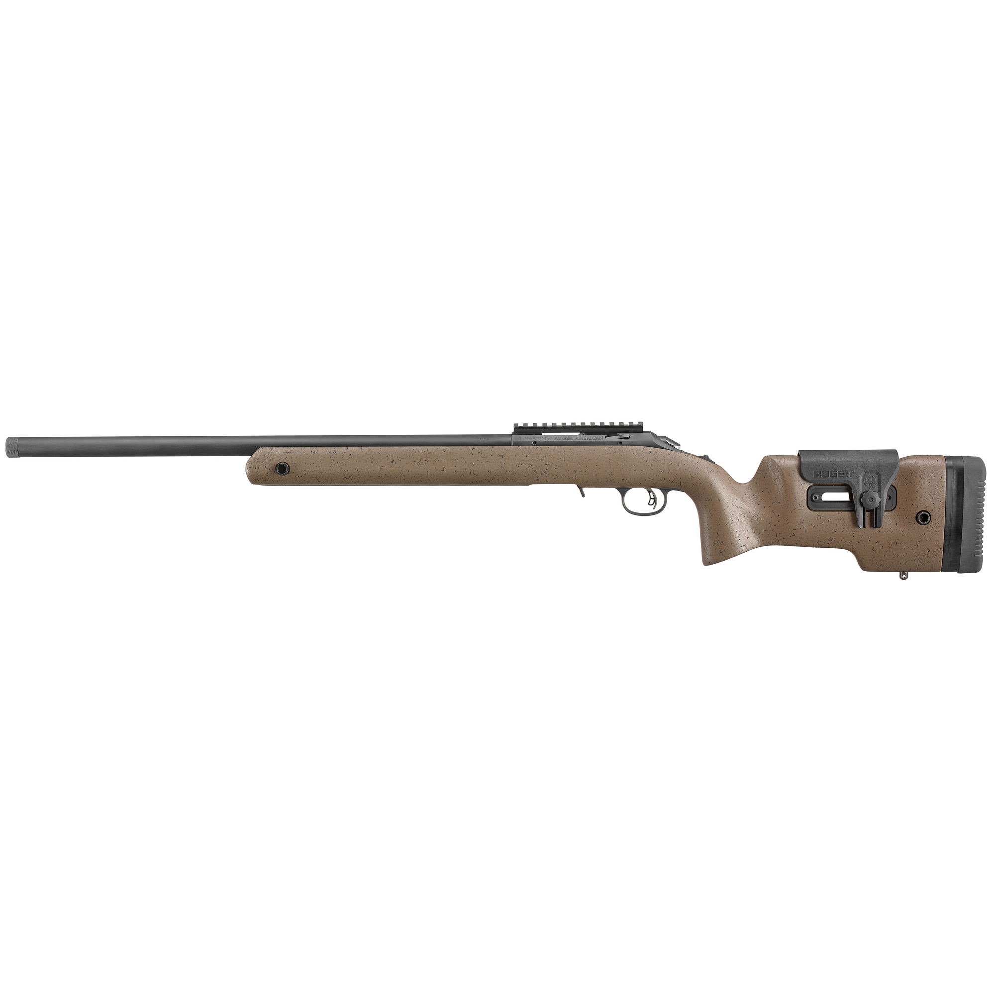 Ruger American Rimfire LRT Rifle 22″ 22 LR 10rd – Black