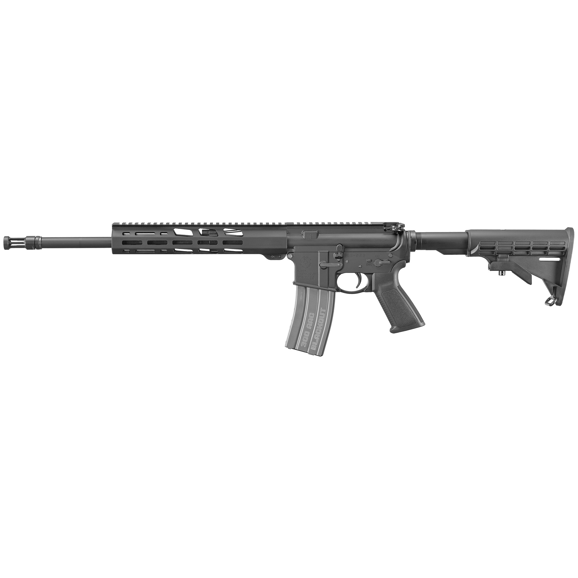 Ruger AR-556 16.1″ 300 Blackout 30rd – Black