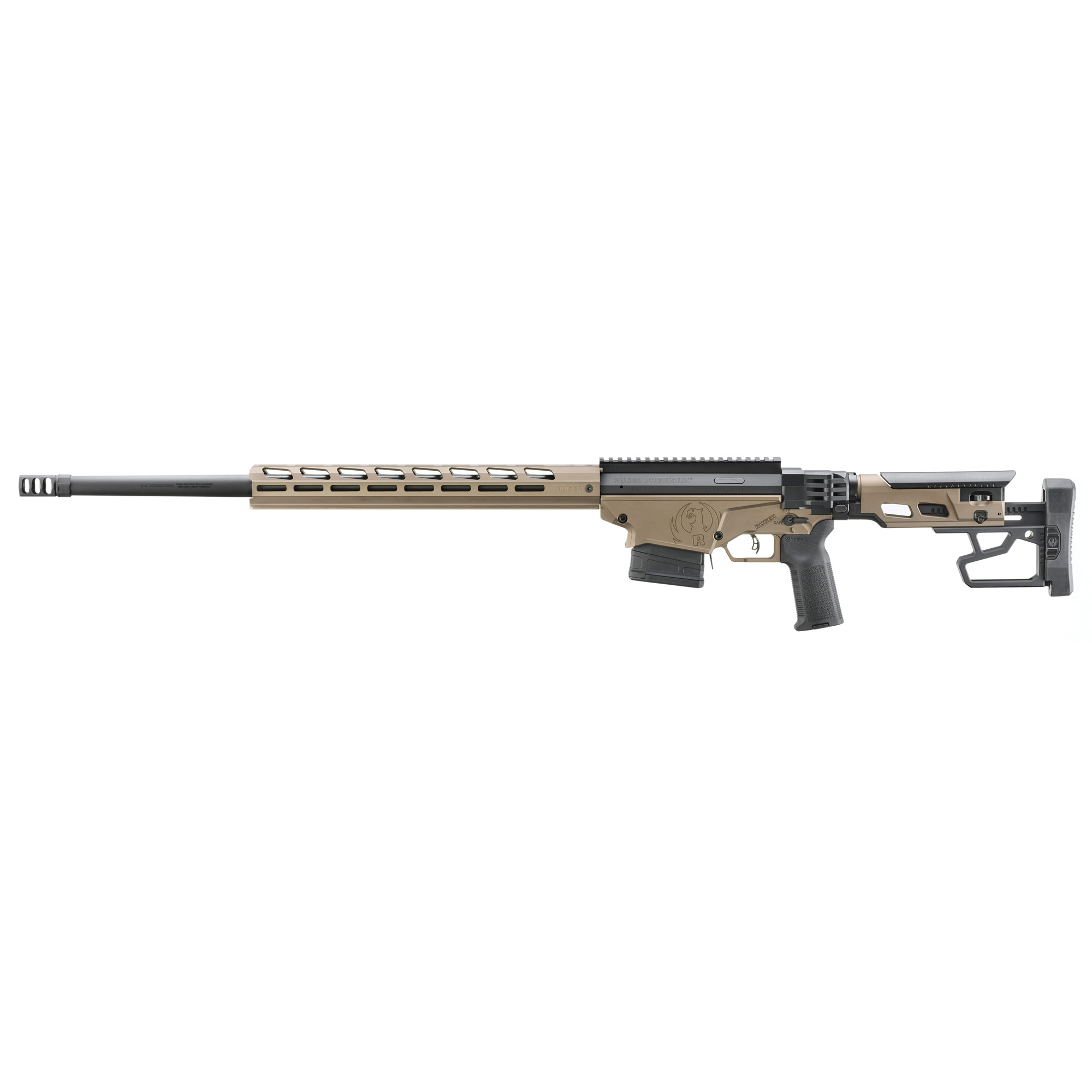 Ruger Precision Rifle 24″ 6.5 Creedmoor 10rd – Black, Bronze