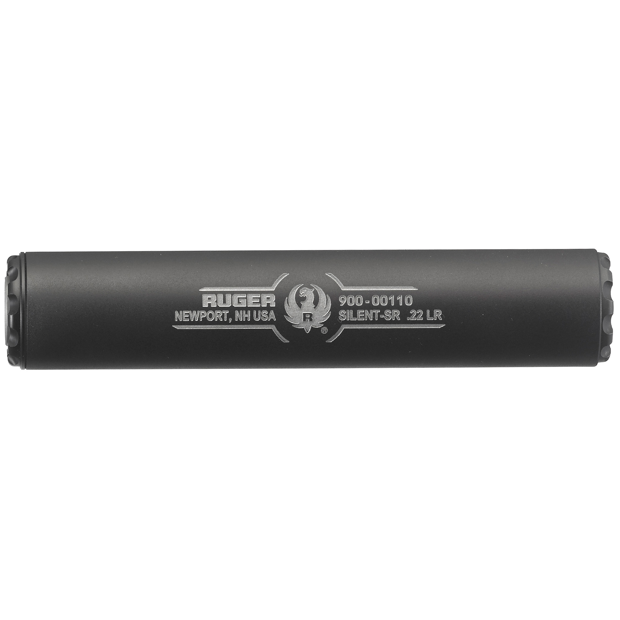 Ruger Silent-SR Suppressor 5.375″ 22 LR Titanium – Black