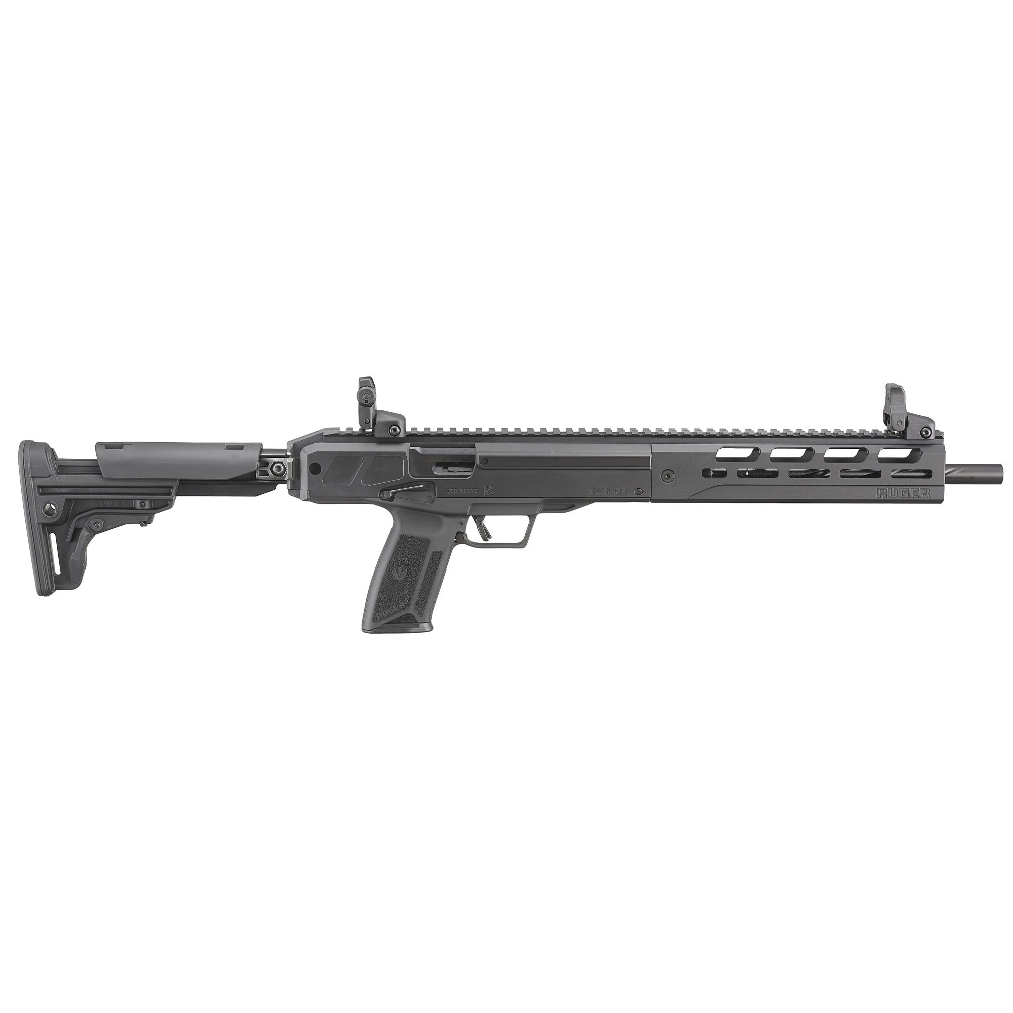 Ruger LC Carbine Rifle 16.25″ 5.7X28mm 10rd – Black