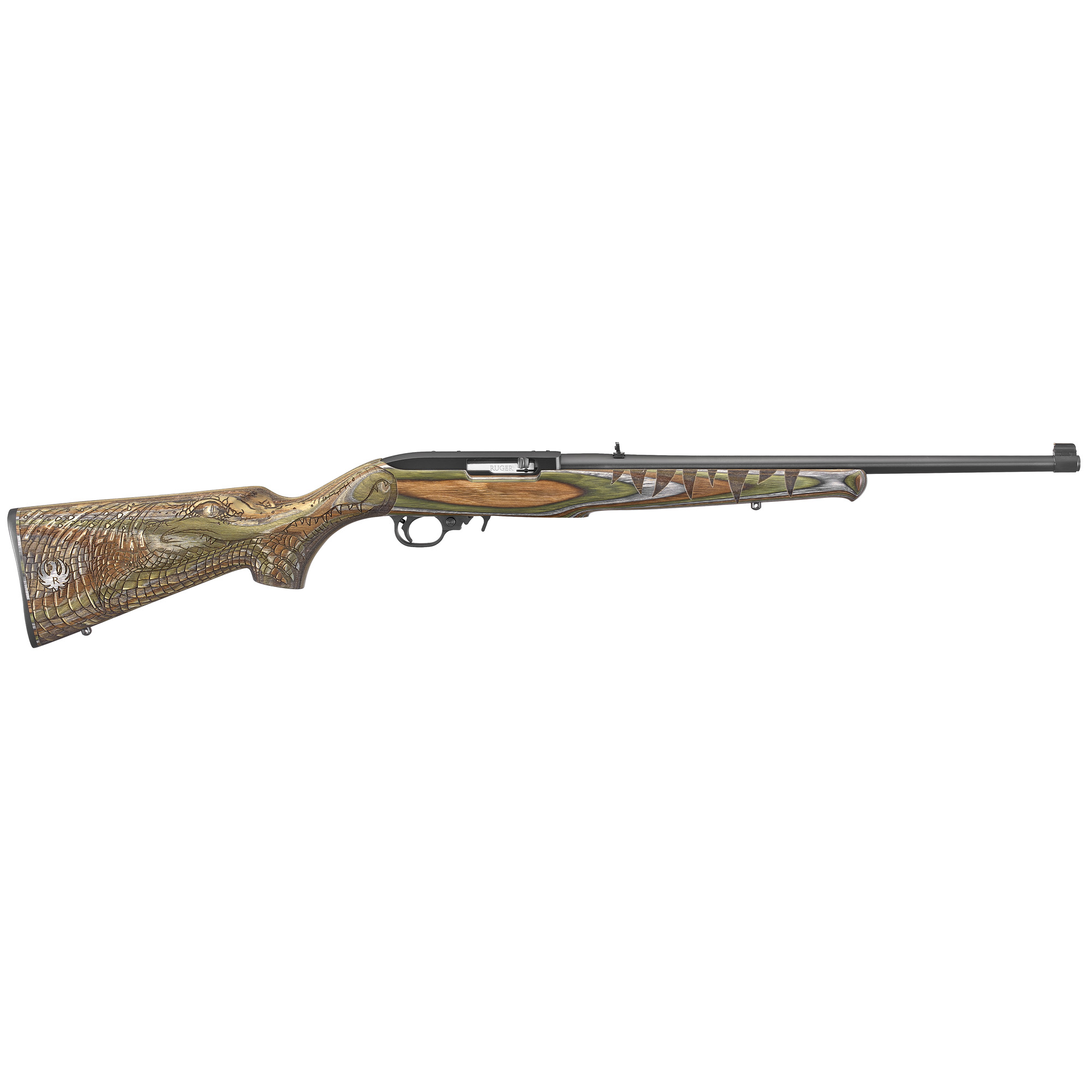 Ruger 10/22 TALO Rifle 18.5″ 22 LR 10rd – Black, Camo