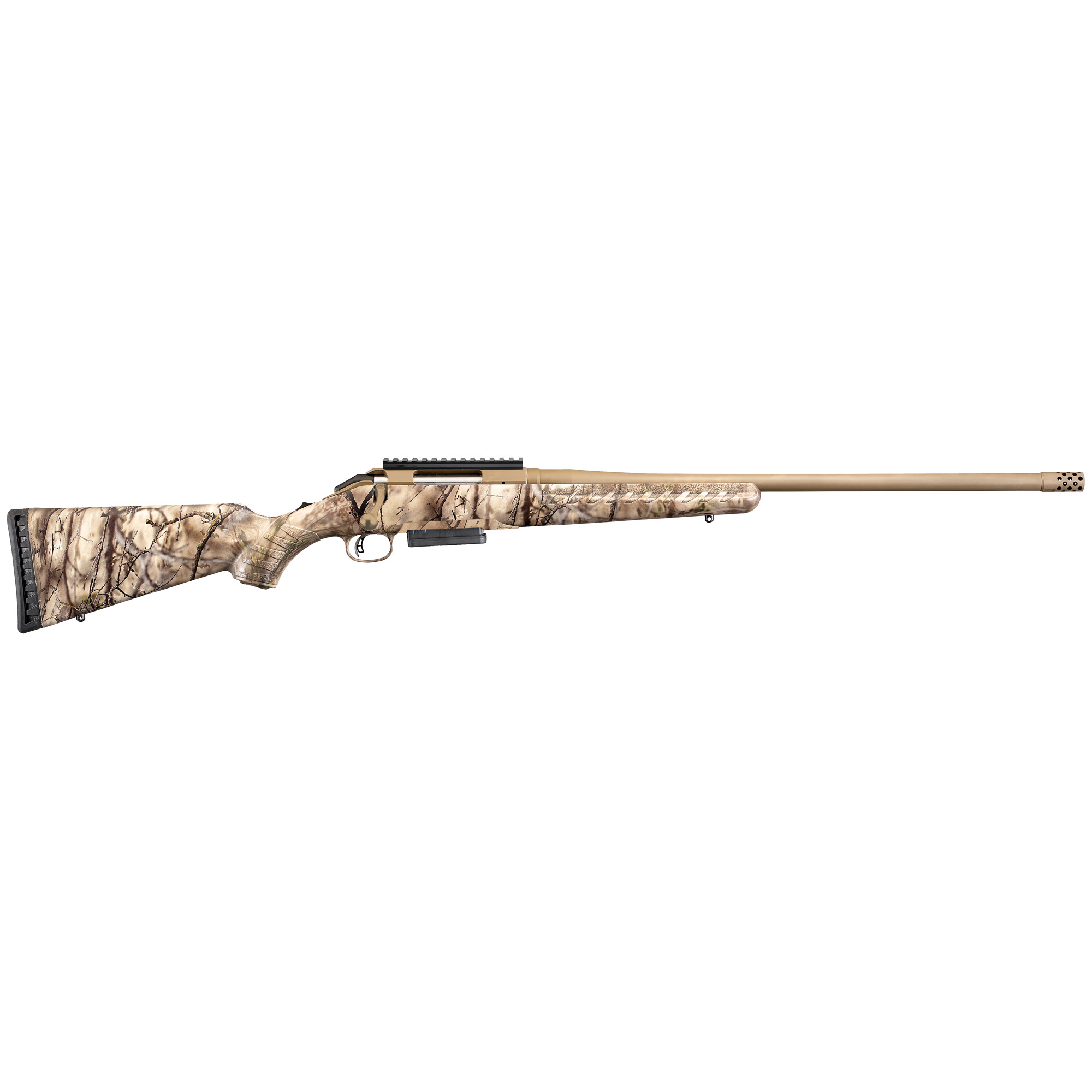 Ruger American 22″ 450 Bushmaster 3rd – Bronze