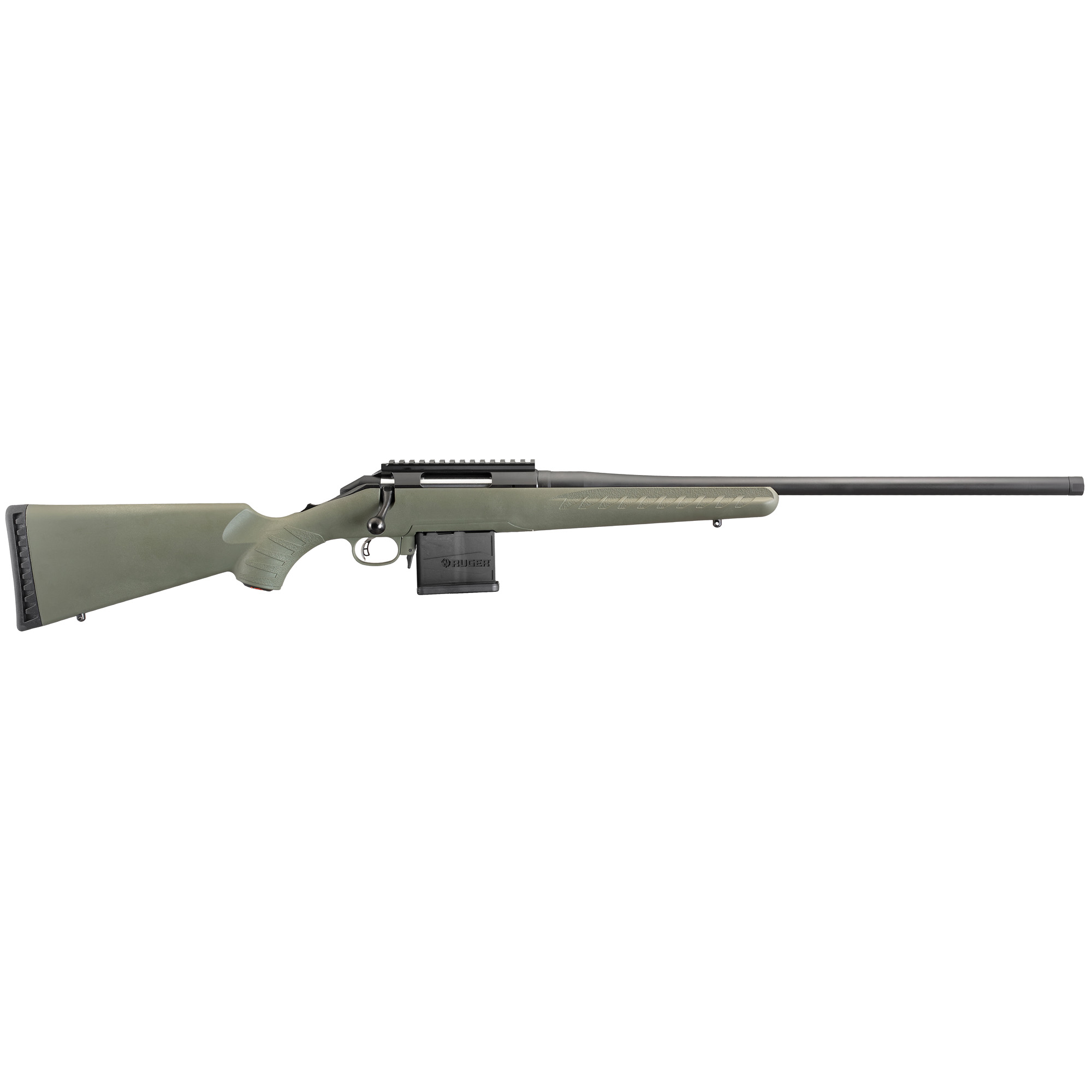 Ruger American Predator 22″ 204 Ruger 10rd – Black