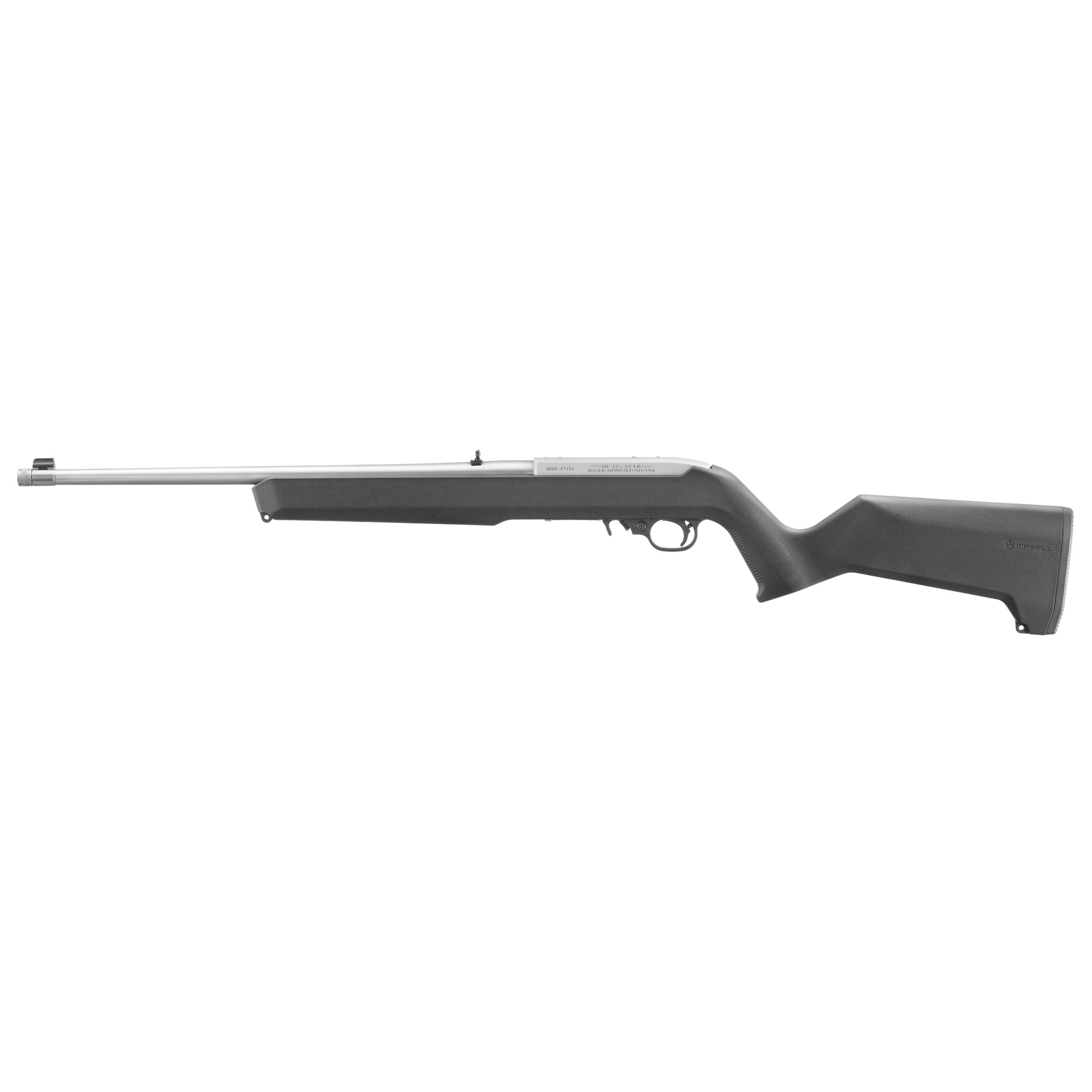 Ruger 10/22 Rifle 18.5″ 22 LR 10rd – Black, Silver