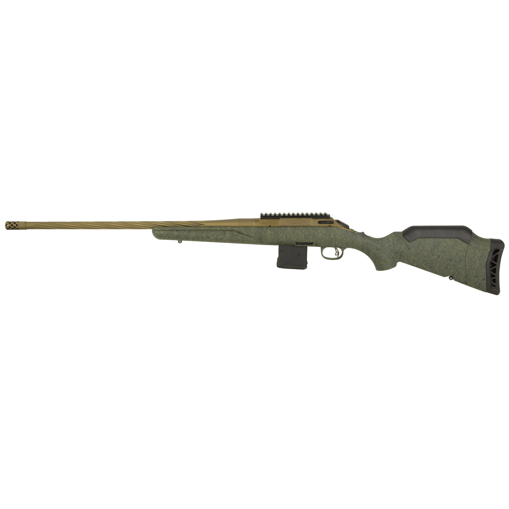 Ruger American Generation II Rifle 22″ 223 Remington 10rd – Burnt Bronze