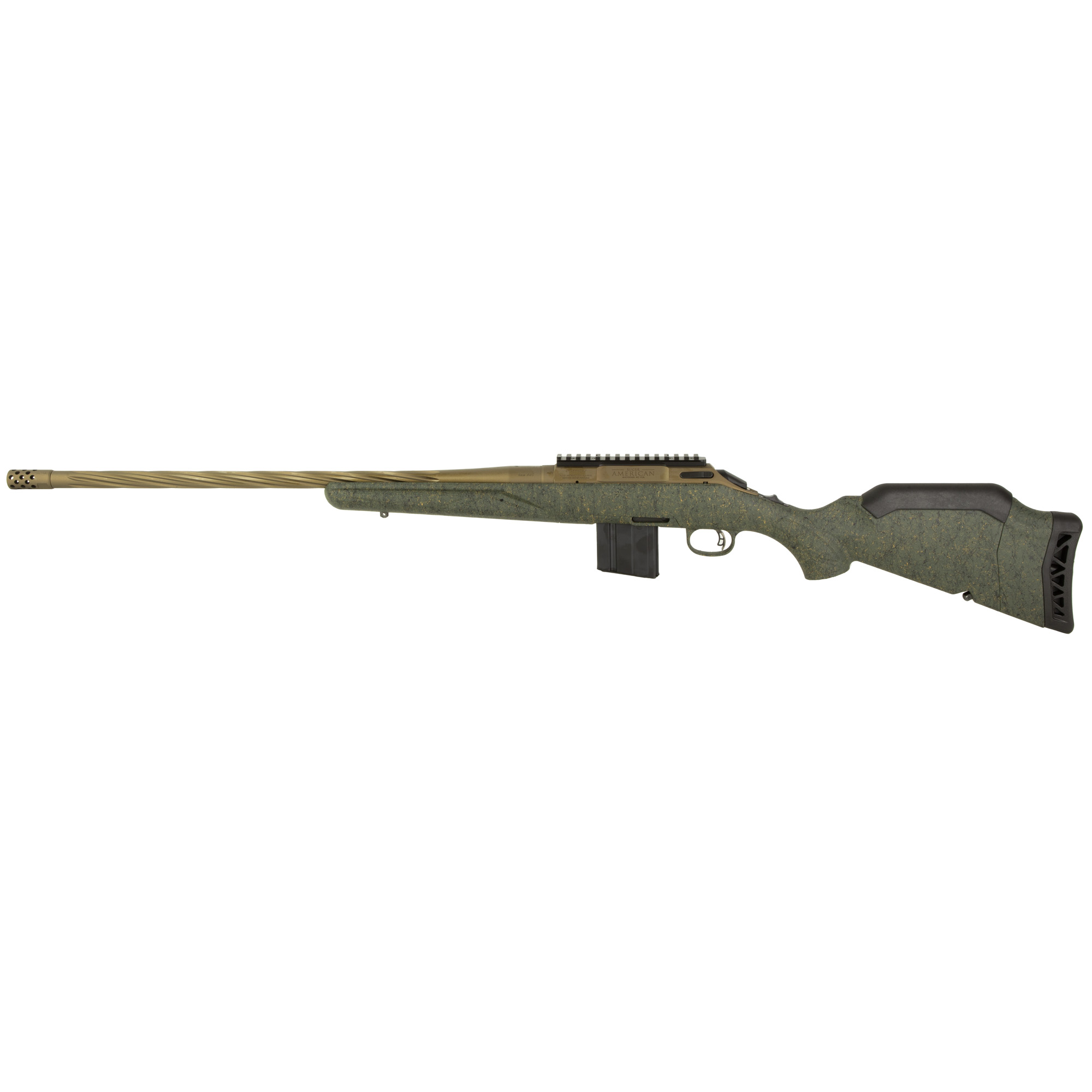 Ruger American Generation II Rifle 22″ 6MM ARC 10rd – Burnt Bronze