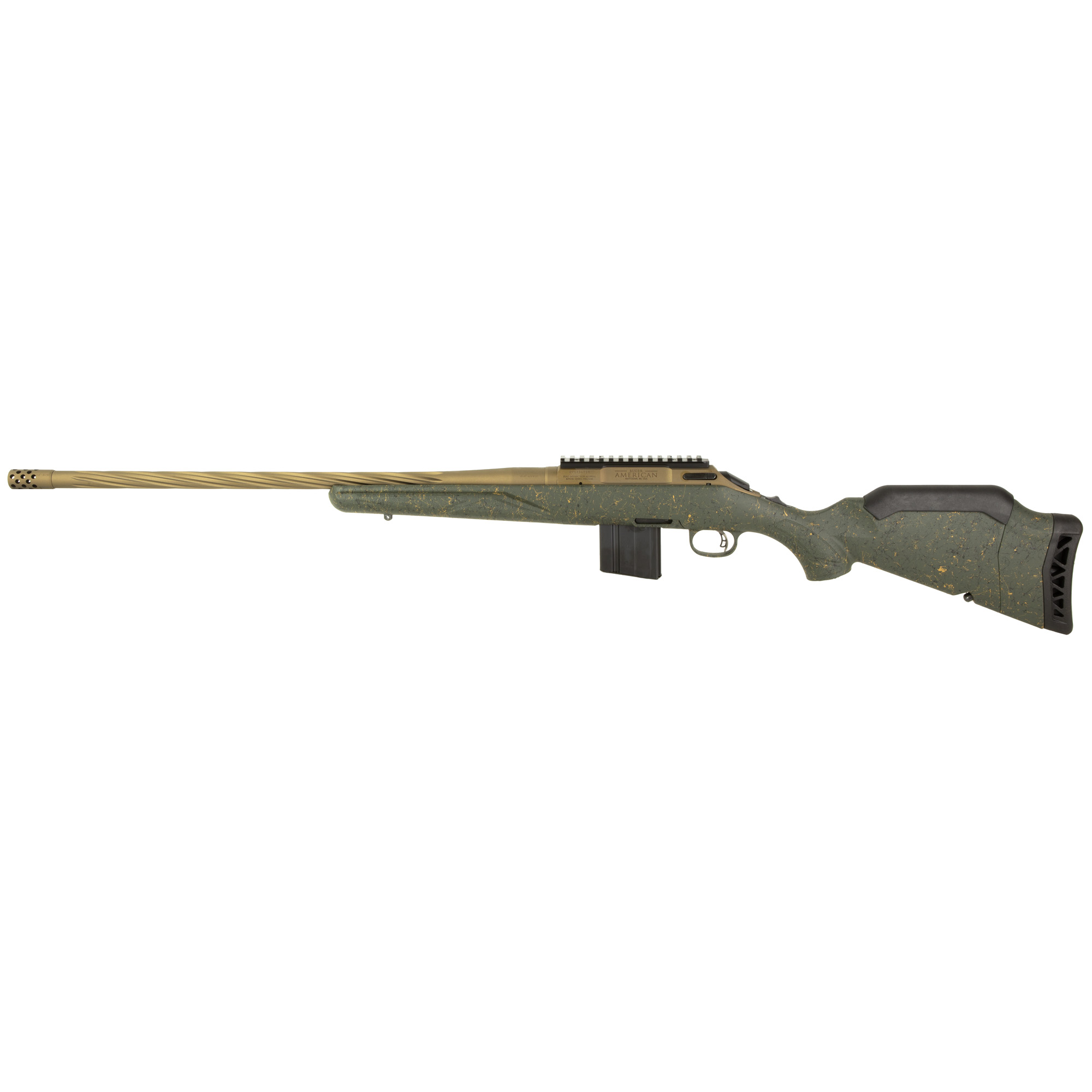 Ruger American Generation II Rifle 22″ 6.5 Grendel 10rd – Burnt Bronze