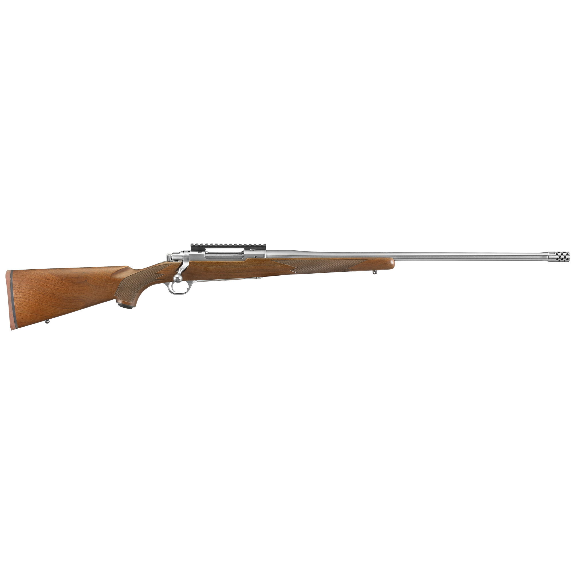 Ruger Hawkeye Hunter Rifle 24″ 300 Winchester Magnum 3rd – Silver