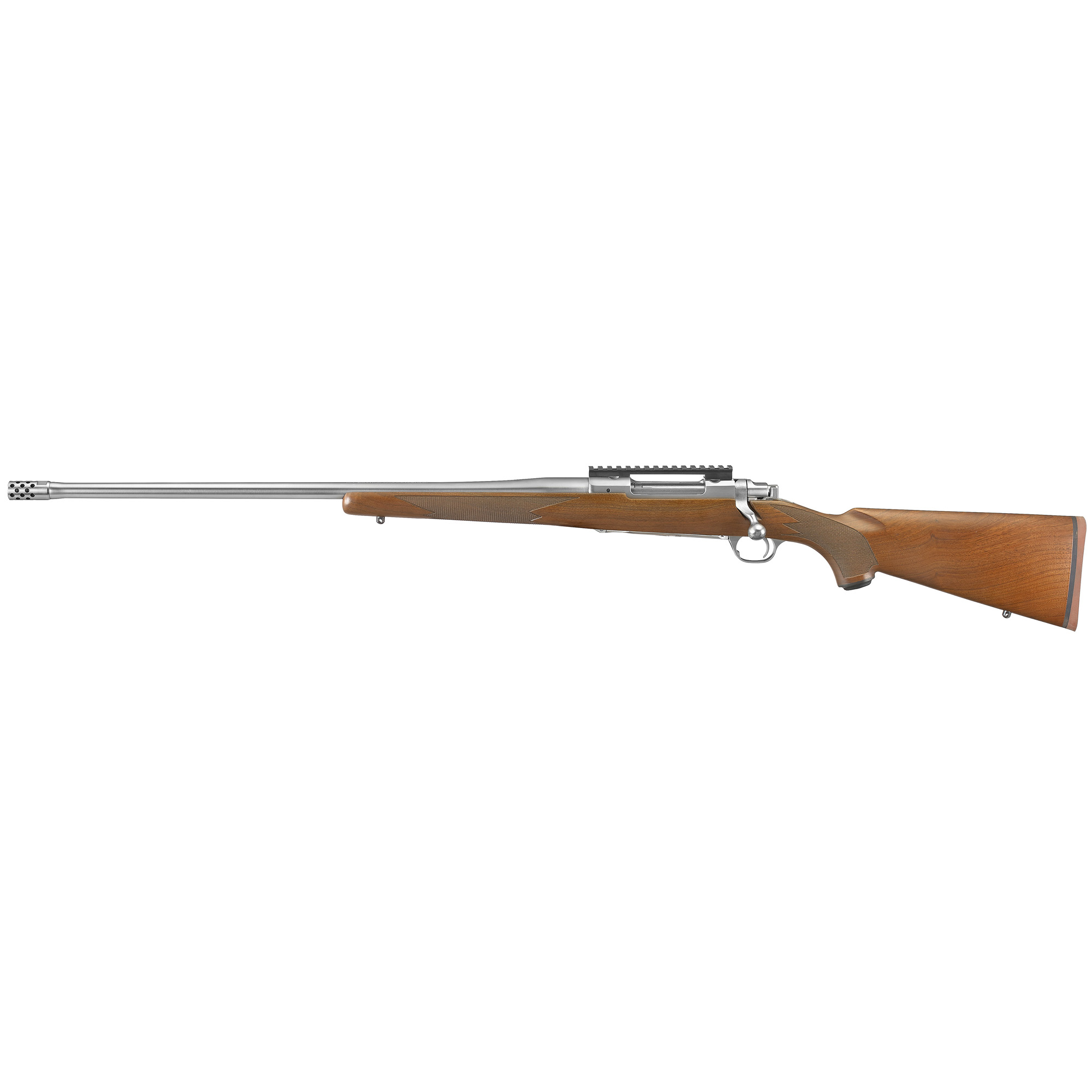 Ruger Hawkeye Hunter Rifle 24″ 300 Winchester Magnum 3rd Left Hand – Stainless