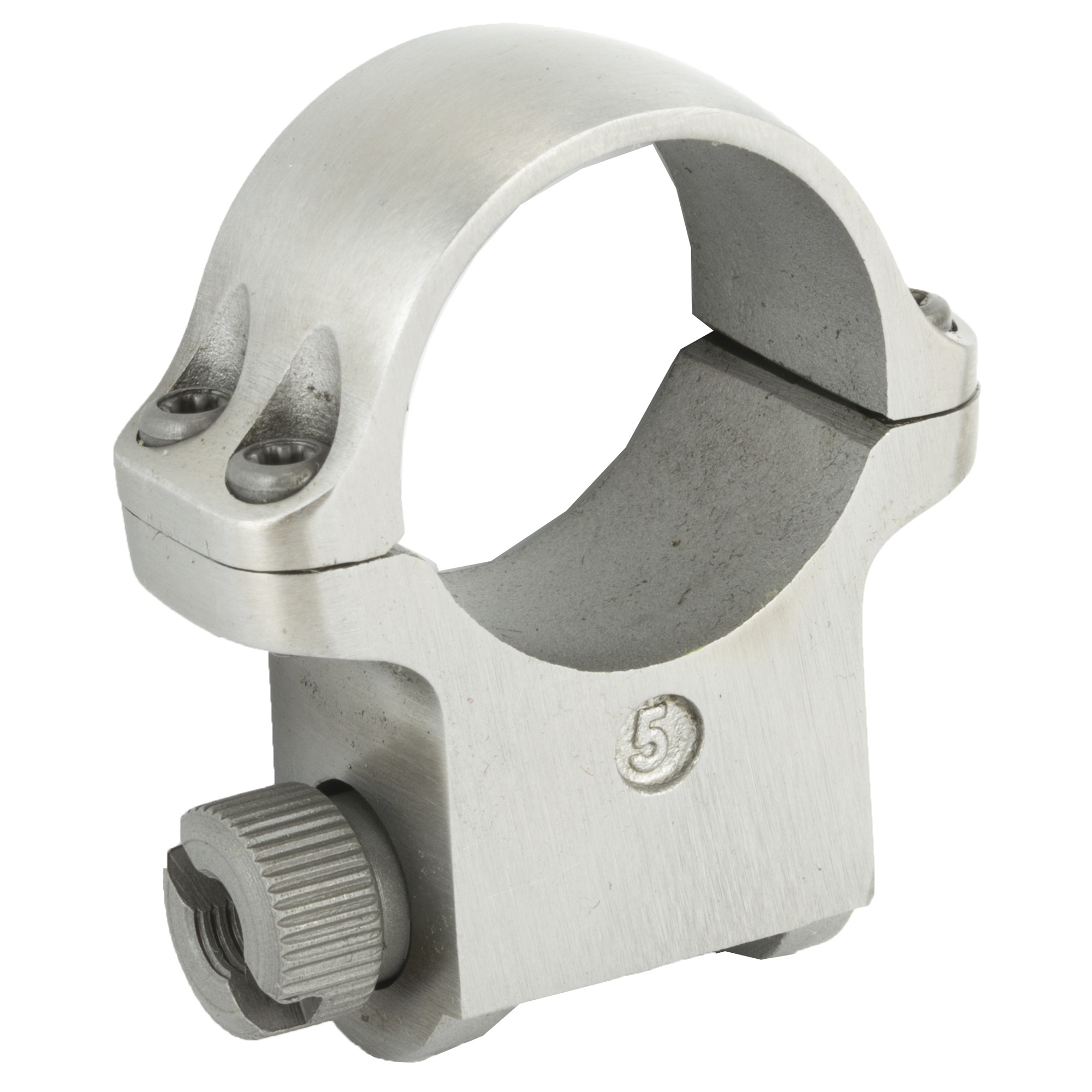 Ruger Standard 5K Ring 1″ High – Silver