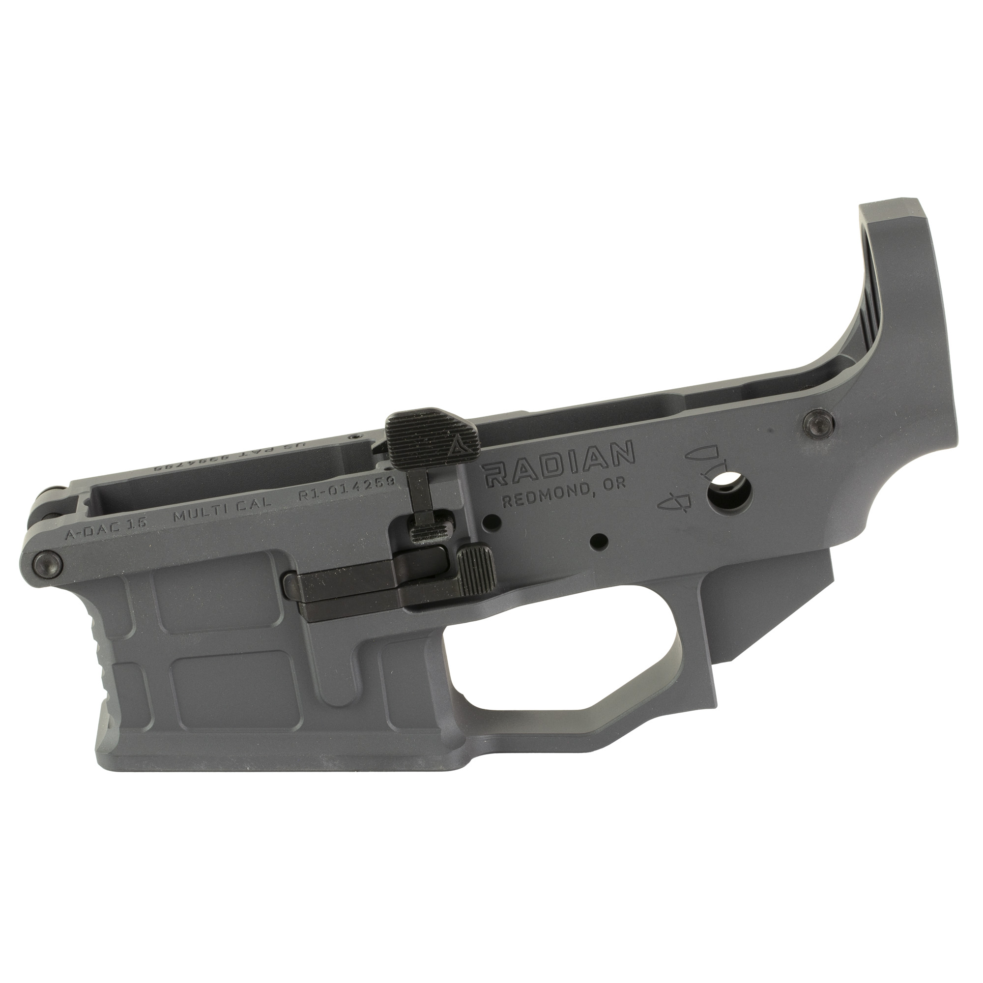 Radian AX556 Stripped Lower Receiver 223 Remington 556NATO – Gray