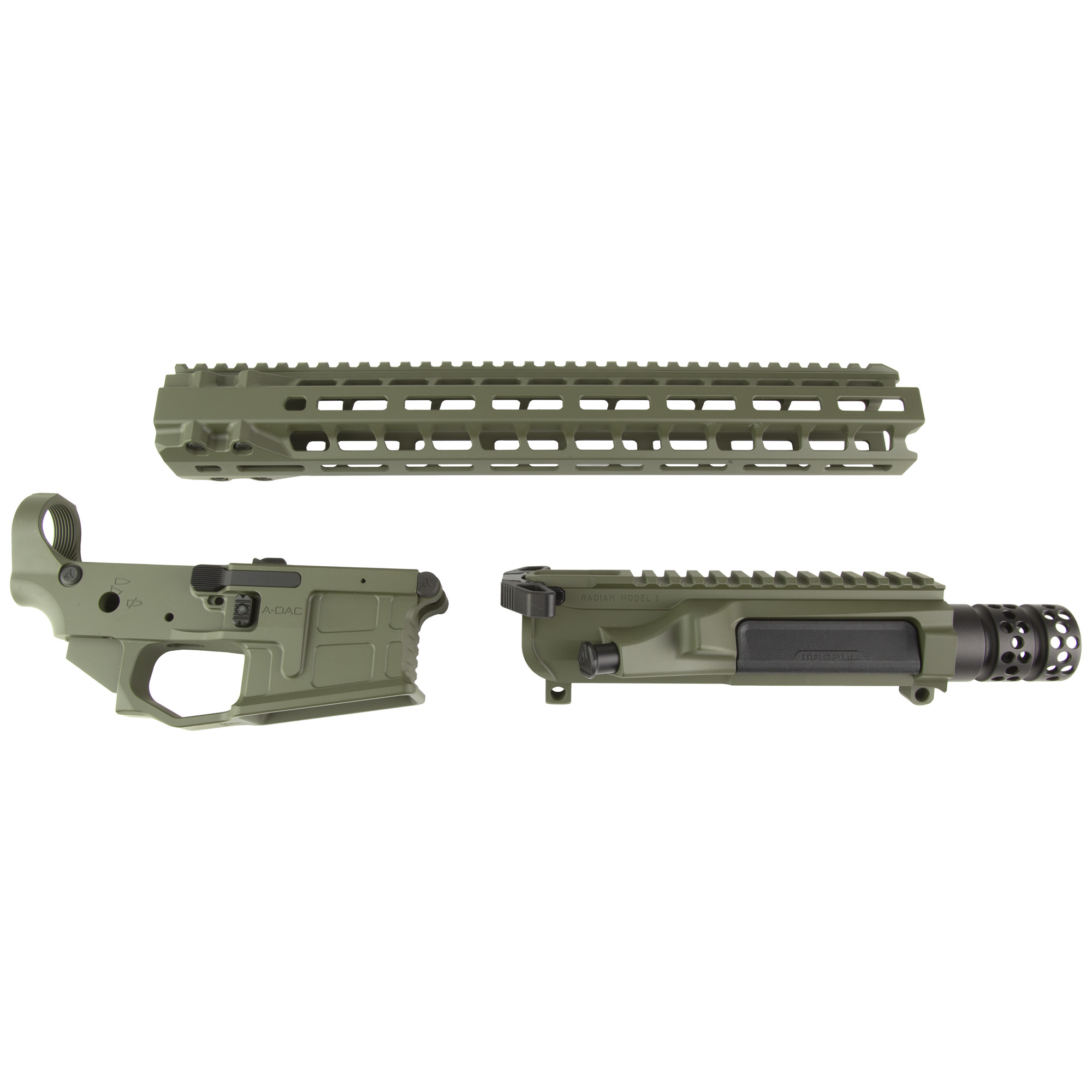 Radian AX556 Lower/Upper Set Multi – Olive Drab Green