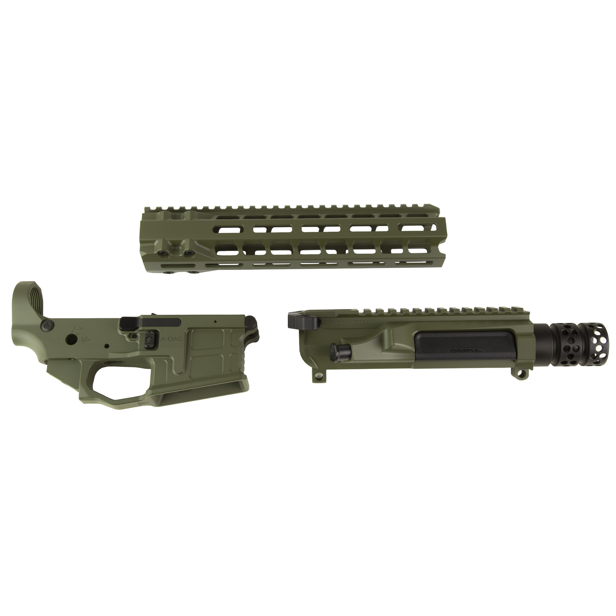 Radian AX556 Lower/Upper Set Multi – Olive Drab Green