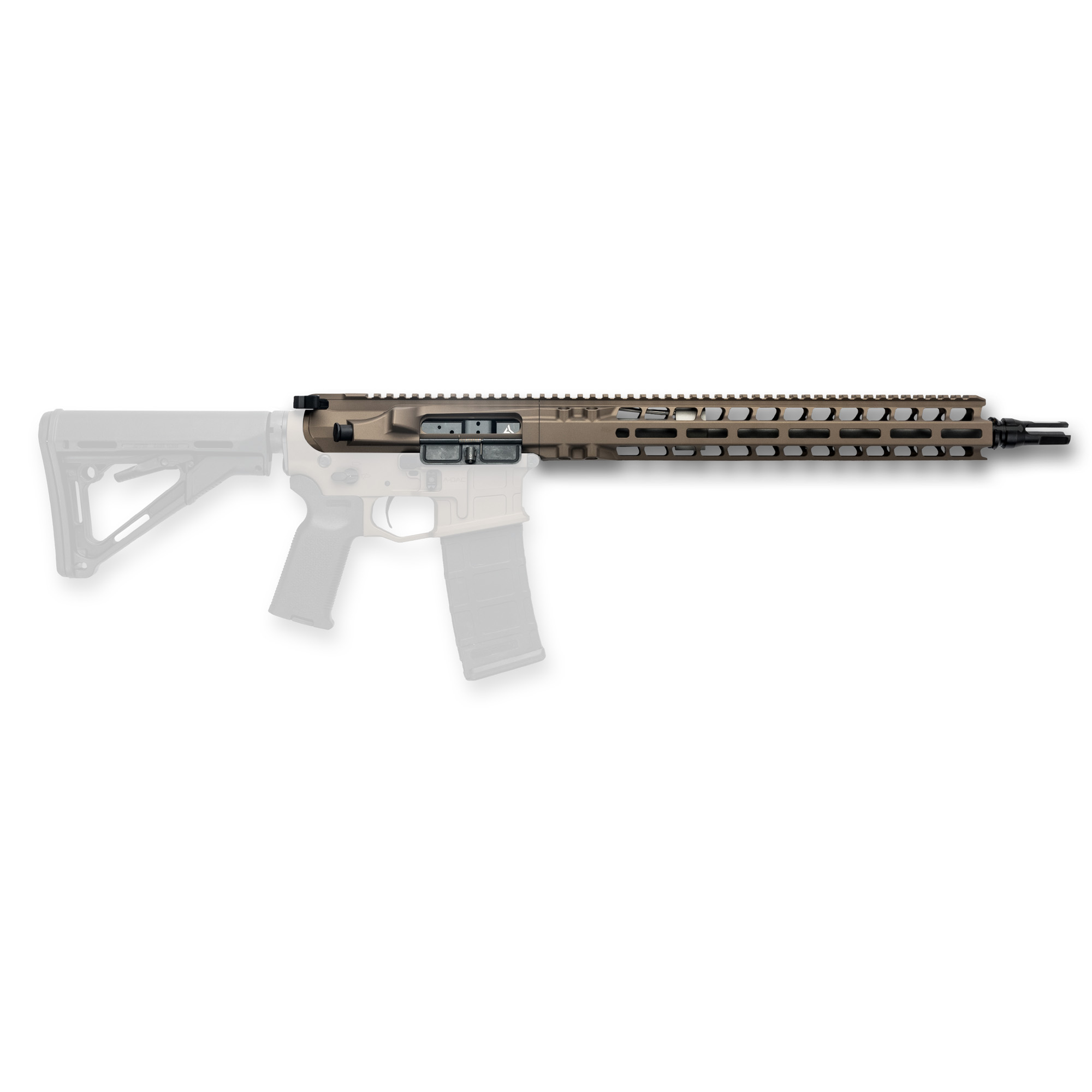 Radian AR-15 223 Wylde 14.5″ Pinned (16″ OAL) 1:8 Upper – Brown