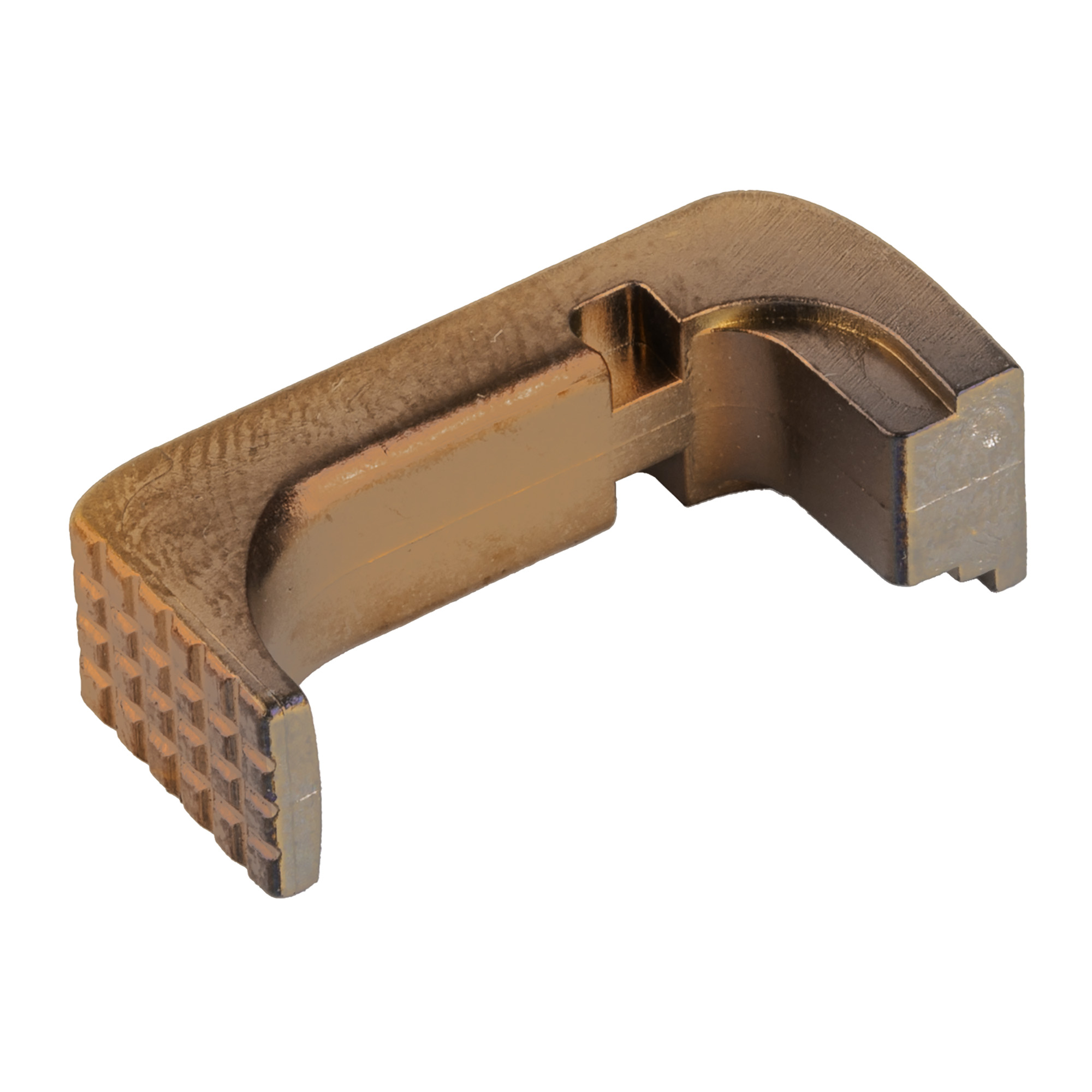 Shield Arms Glock 43X/48 Steel Magazine Catch – Bronze