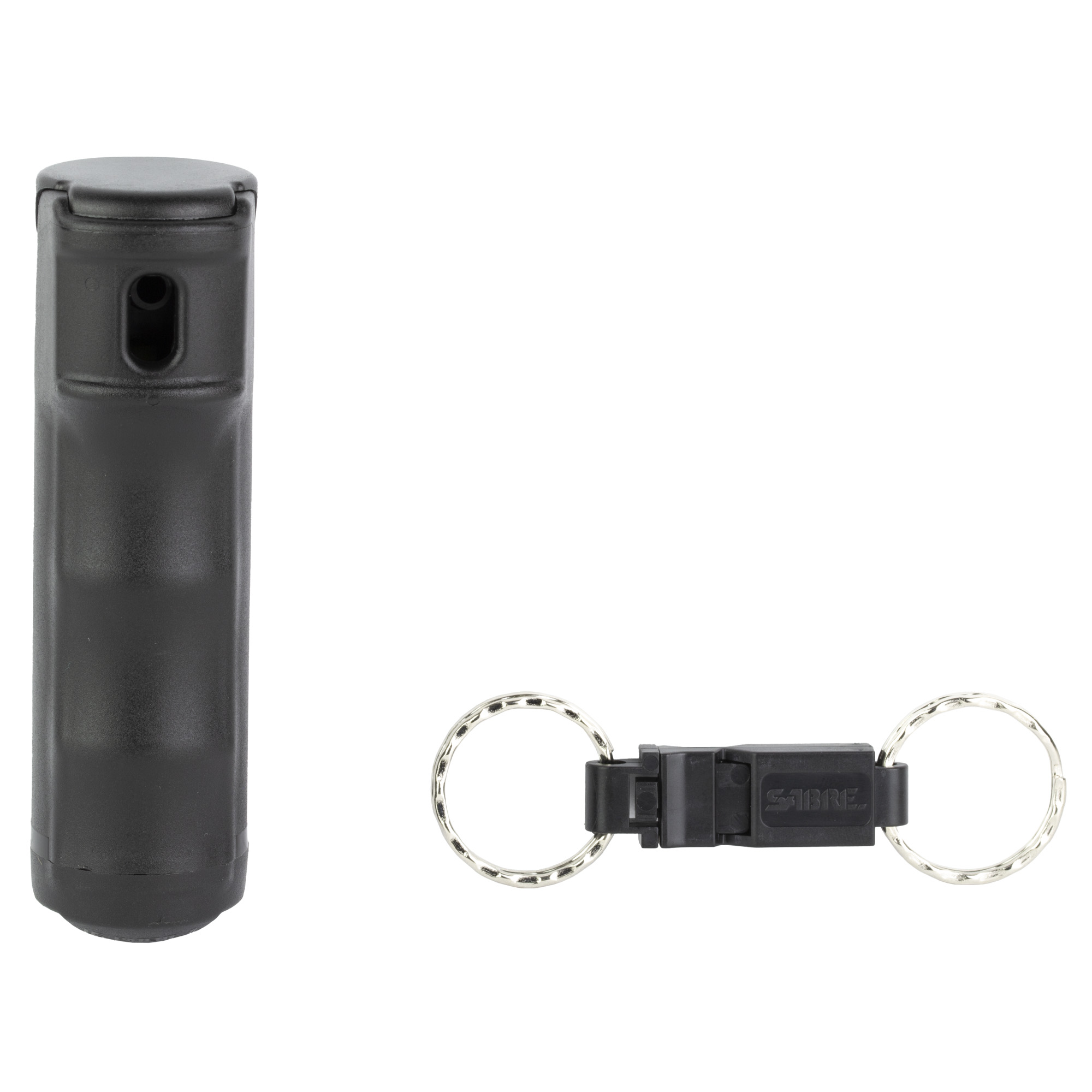 Sabre Pepper Gel with Quick Release Whistle .54oz – Black