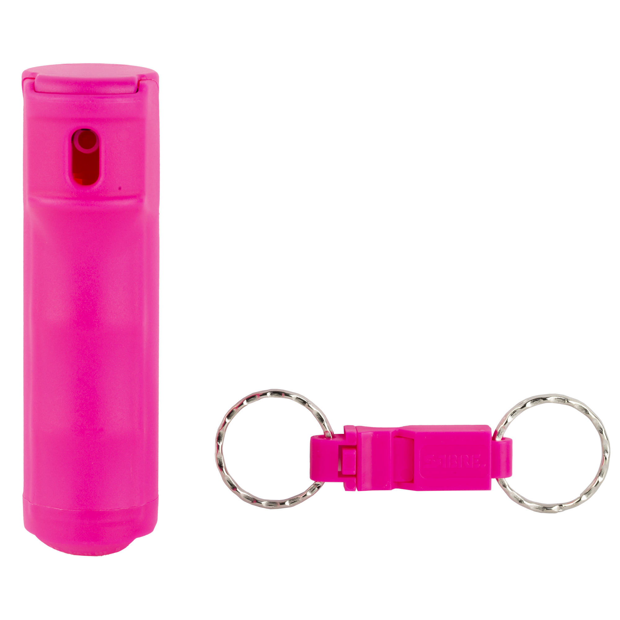 Sabre Pepper Gel with Quick Release Whistle .54oz – Pink