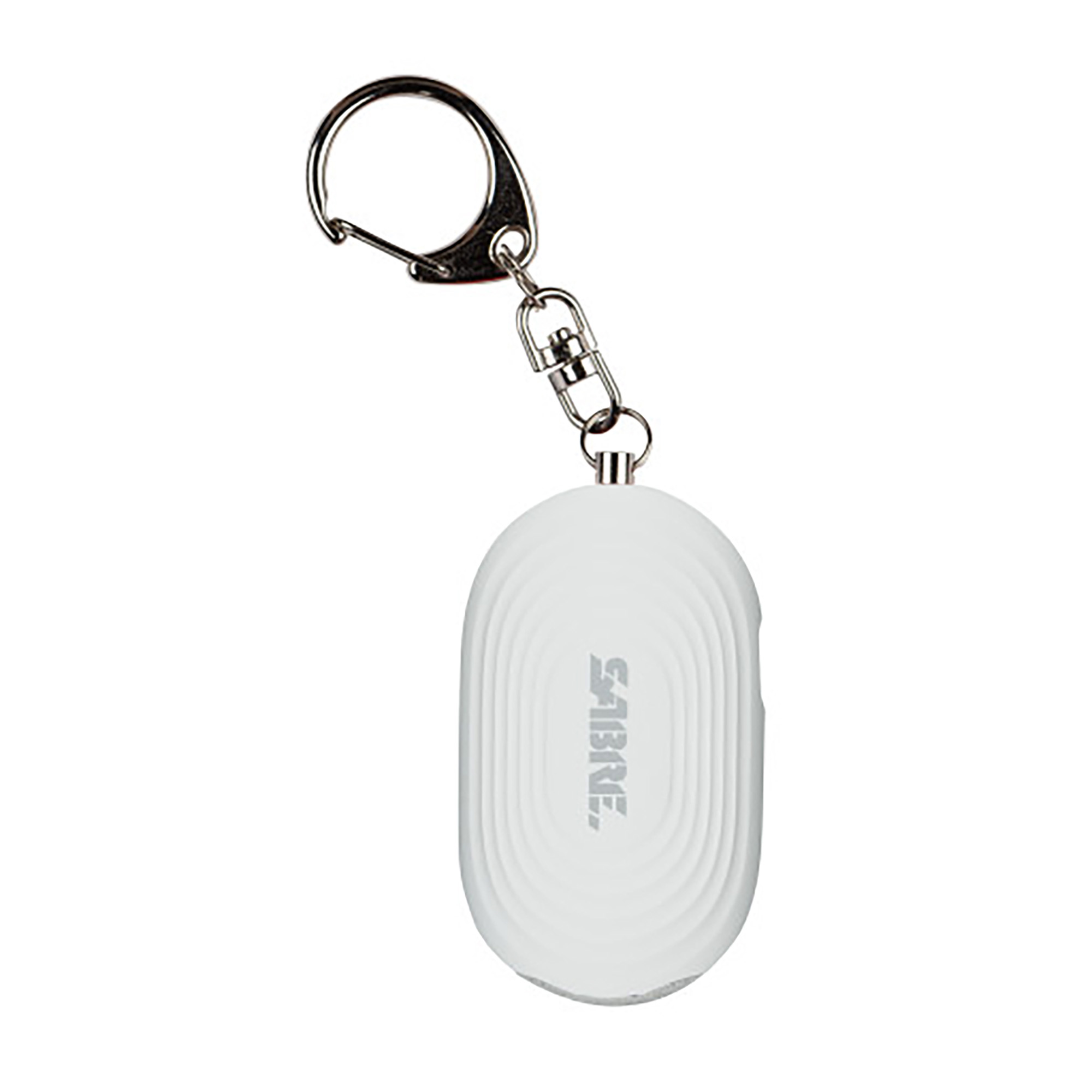 Sabre 2-in-1 Alarm – Keychain – White