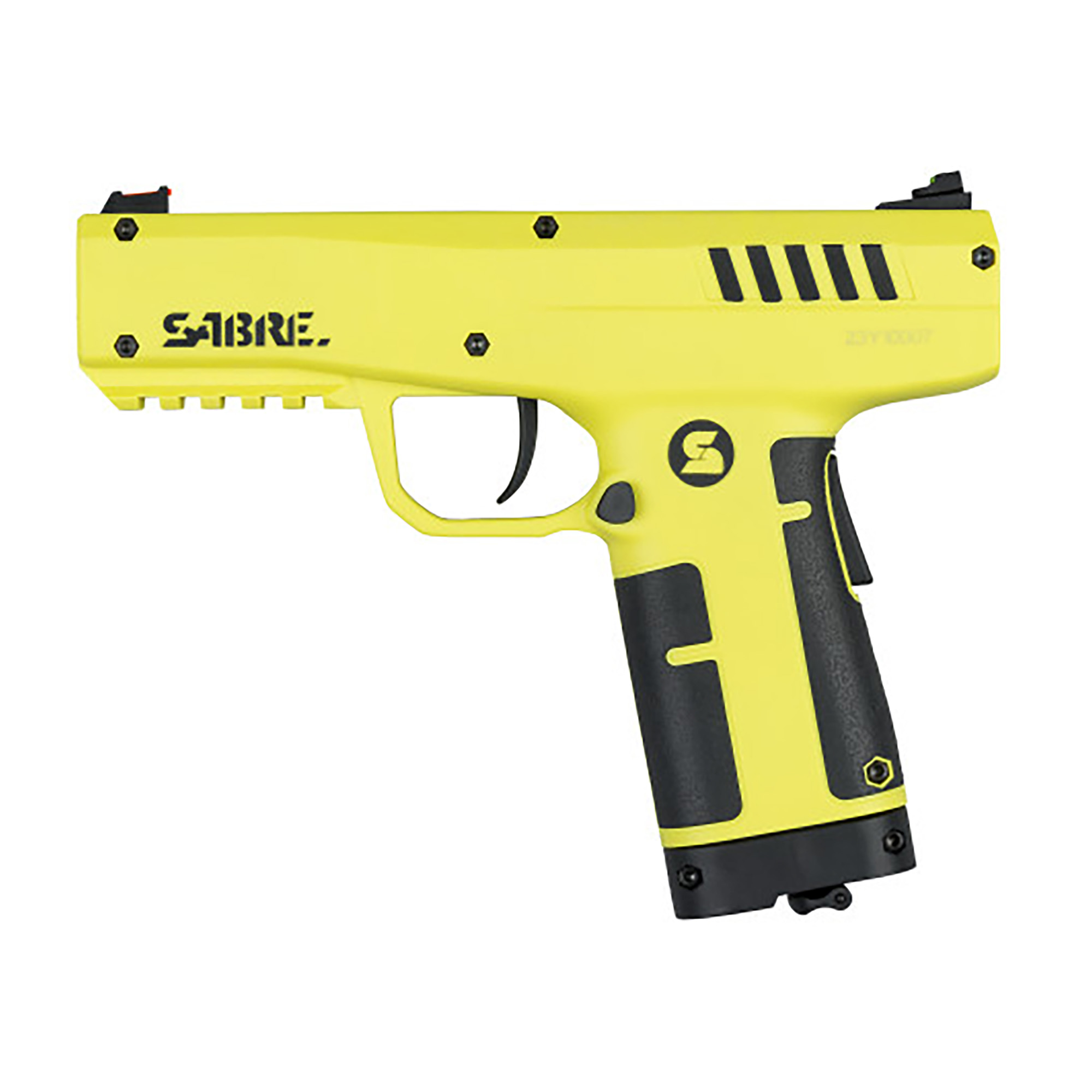 Sabre Pepper Launcher Compact Pepper Spray – Yellow