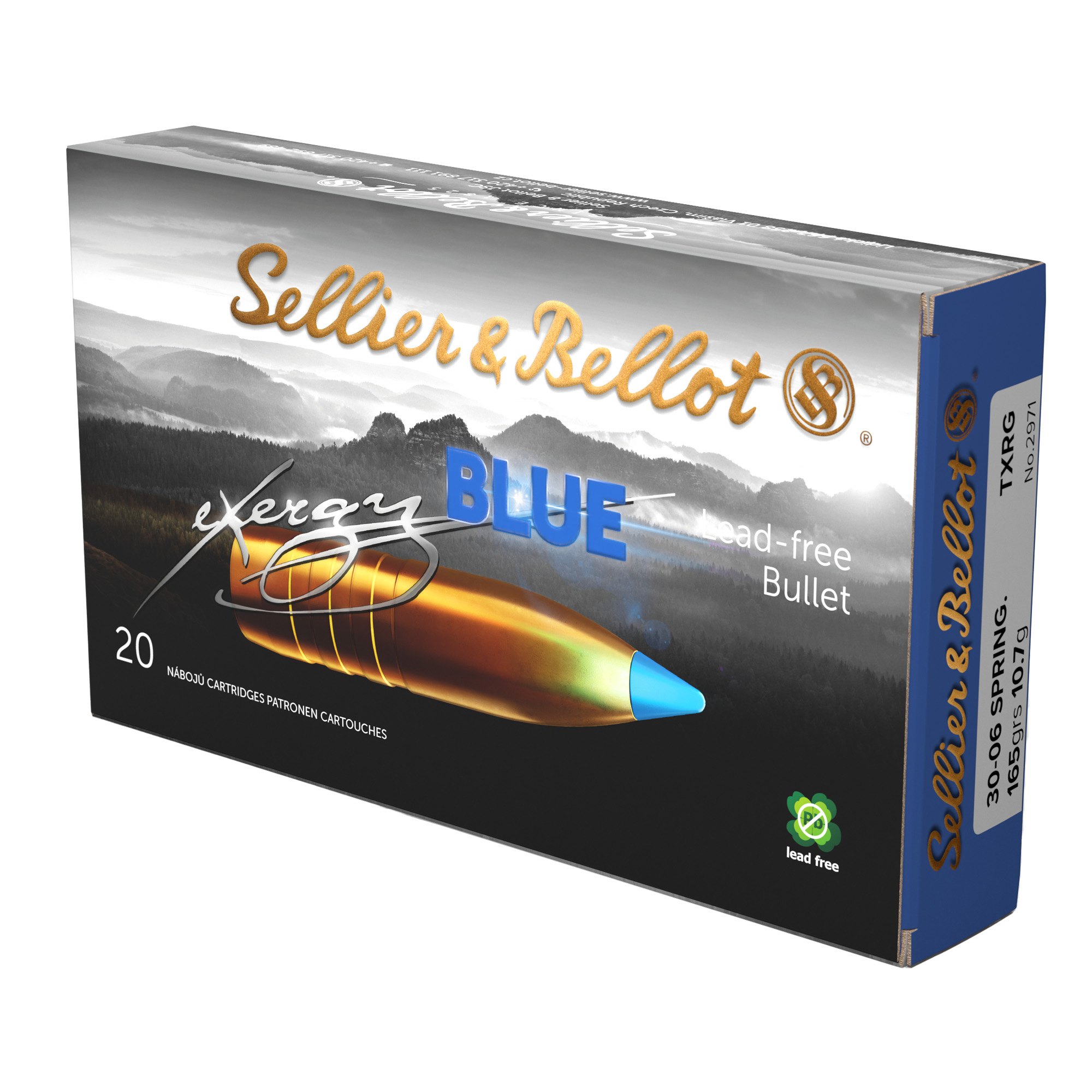 Sellier & Bellot Rifle 30-06 Springfield 180gr Boat Tail – 20rd