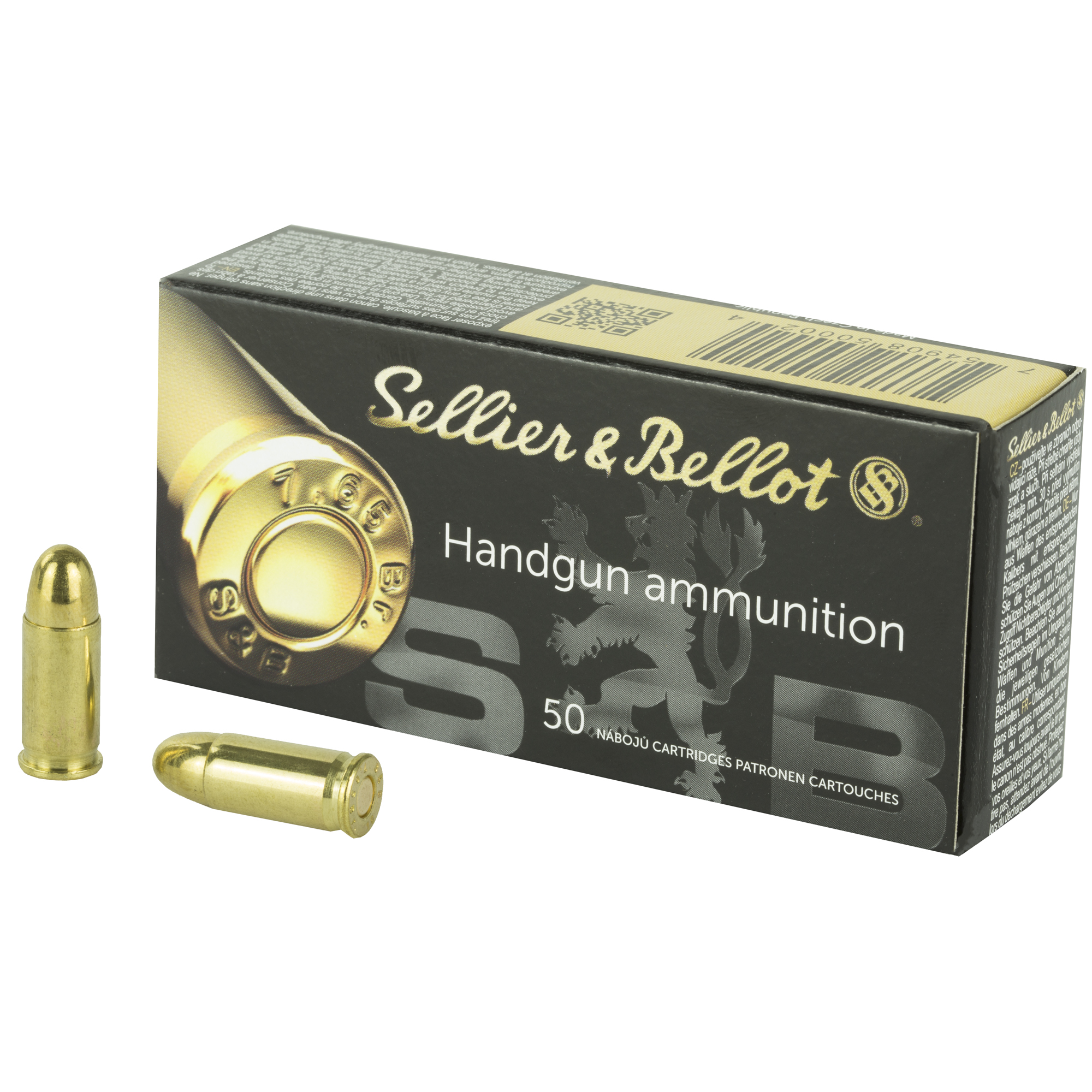 Sellier & Bellot Pistol 32 ACP 73gr Full Metal Jacket – 50rd