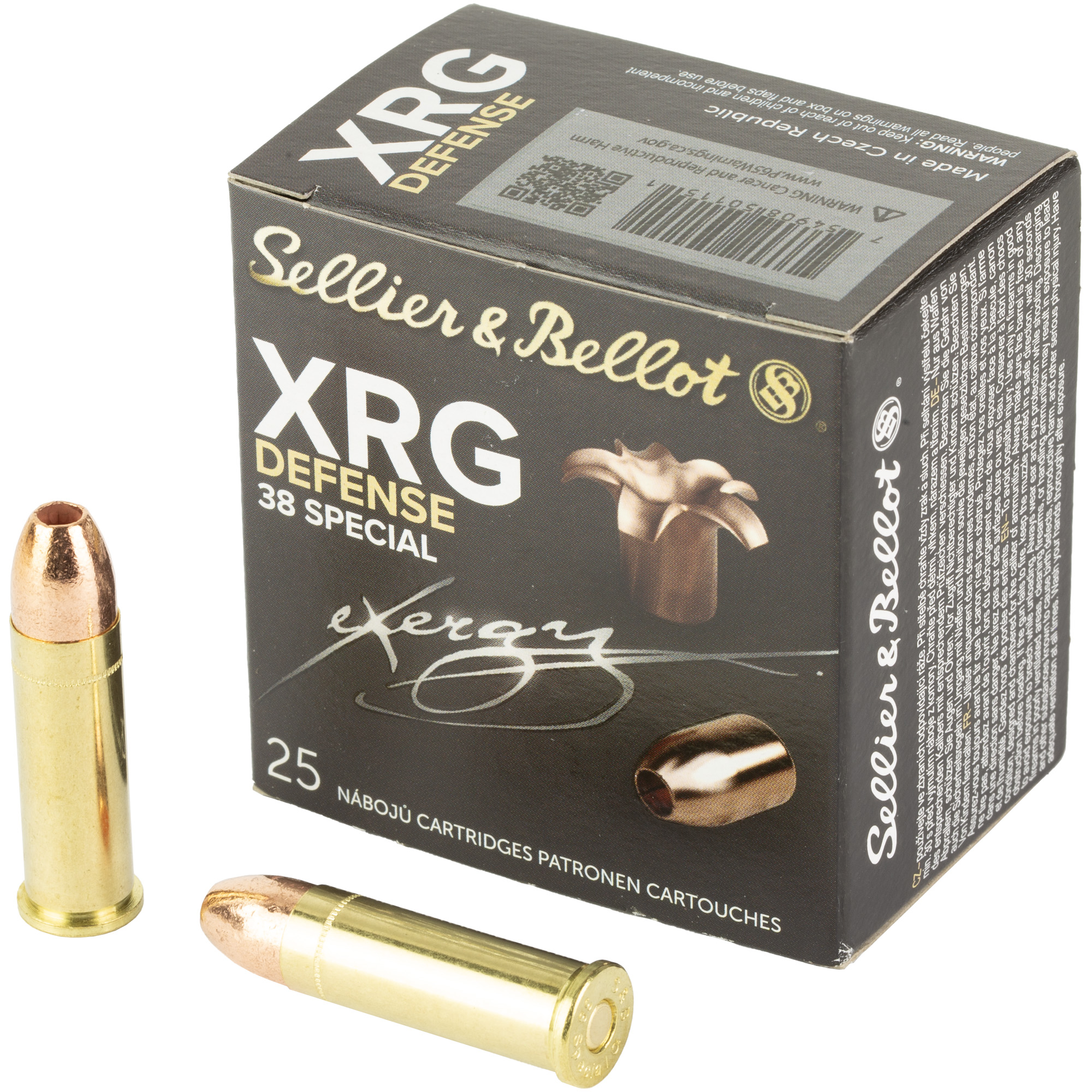 Sellier & Bellot Sport Shooting 38 Special 110gr Hollow Point – 25rd