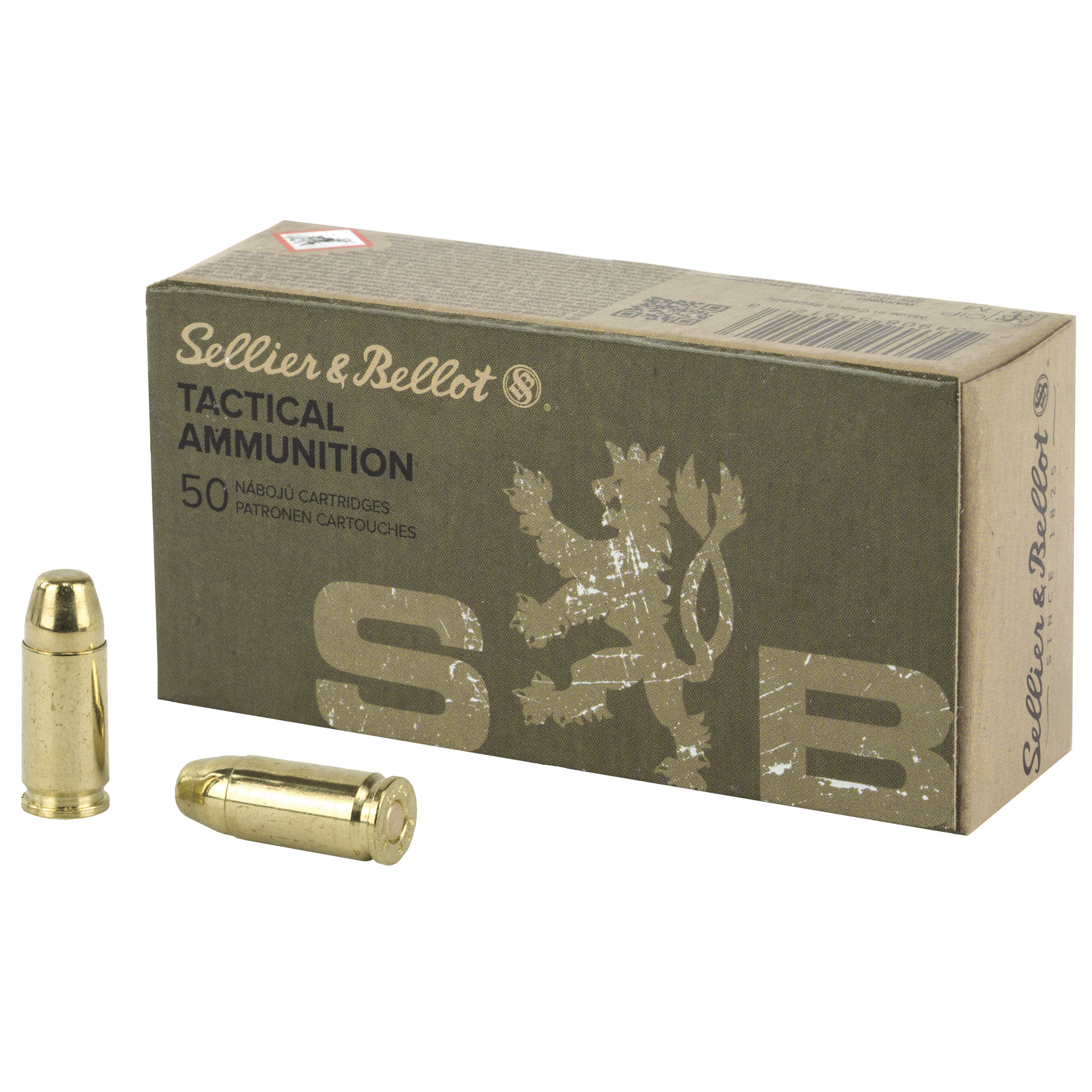 Sellier & Bellot Pistol 9mm 140gr Full Metal Jacket – 50rd