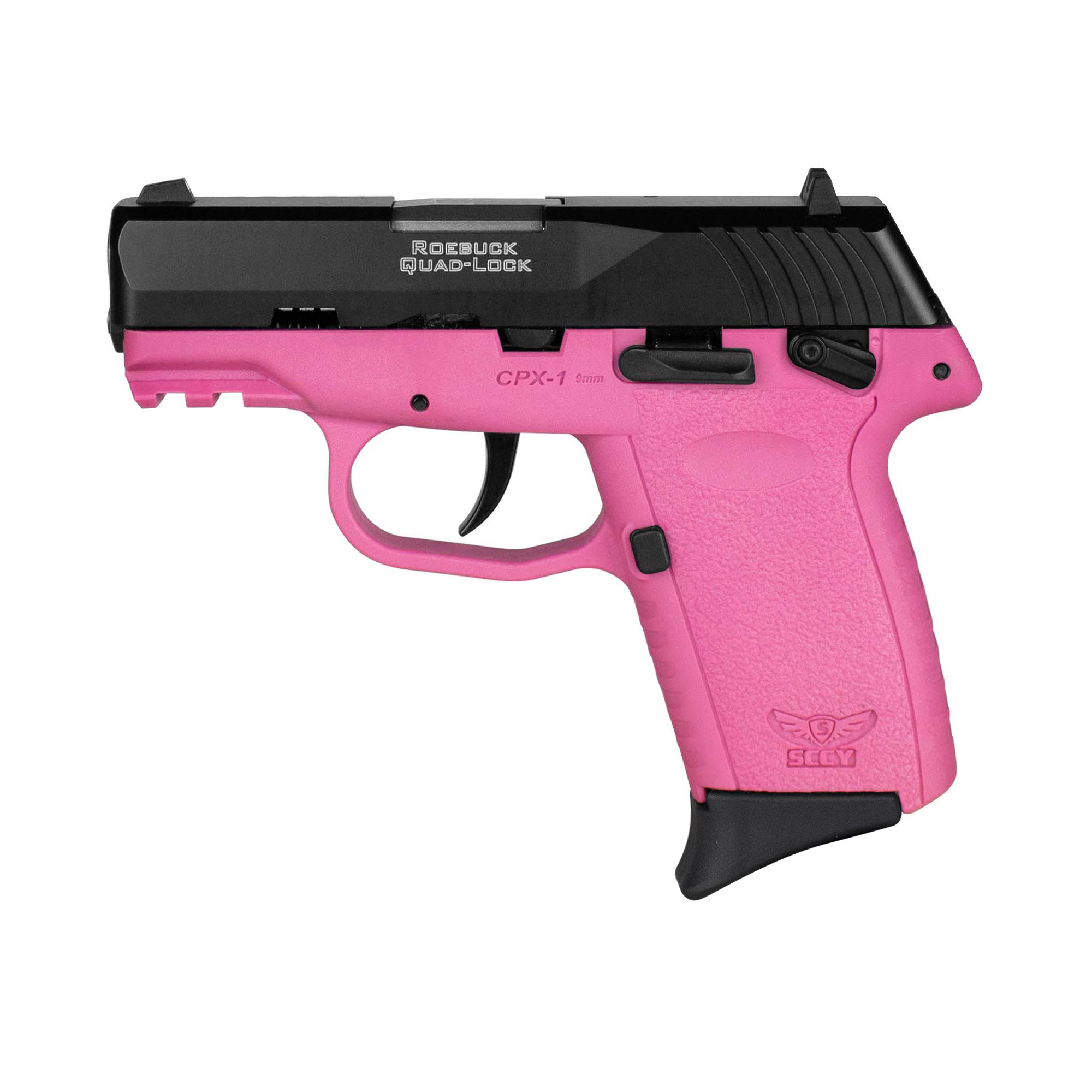 SCCY CPX-1 Gen3 Double Action Only 3.1″ 9mm 10rd 3 Dot – Pink, Black